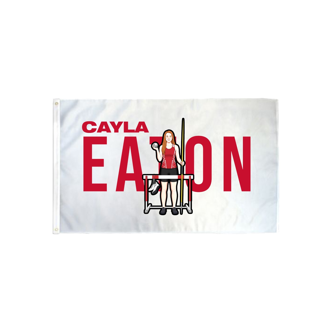 3x5 Flag — Player Name in Classic