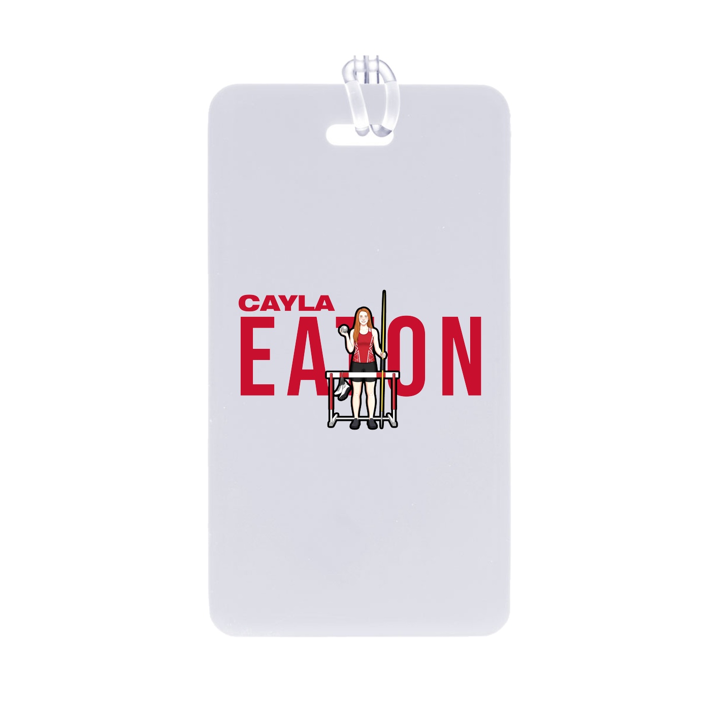 Bag Tag — Player Name in Classic