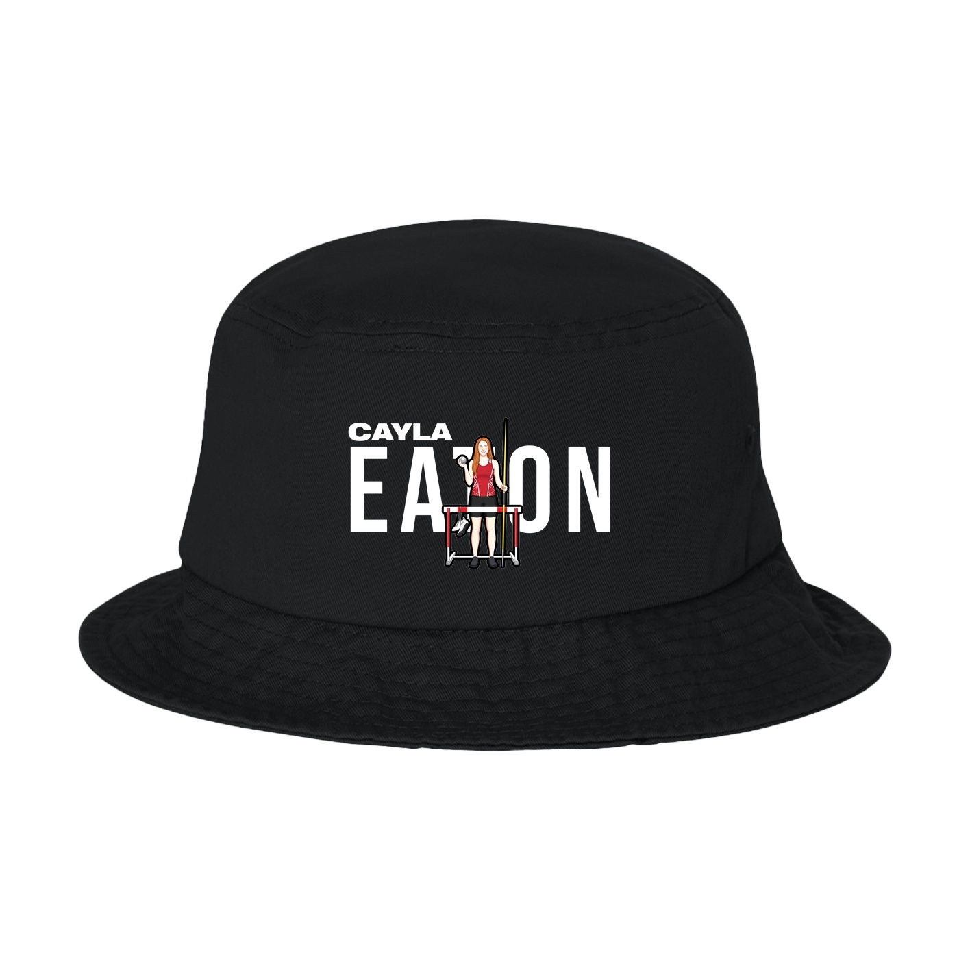 Bucket Cap — Player Name in Black