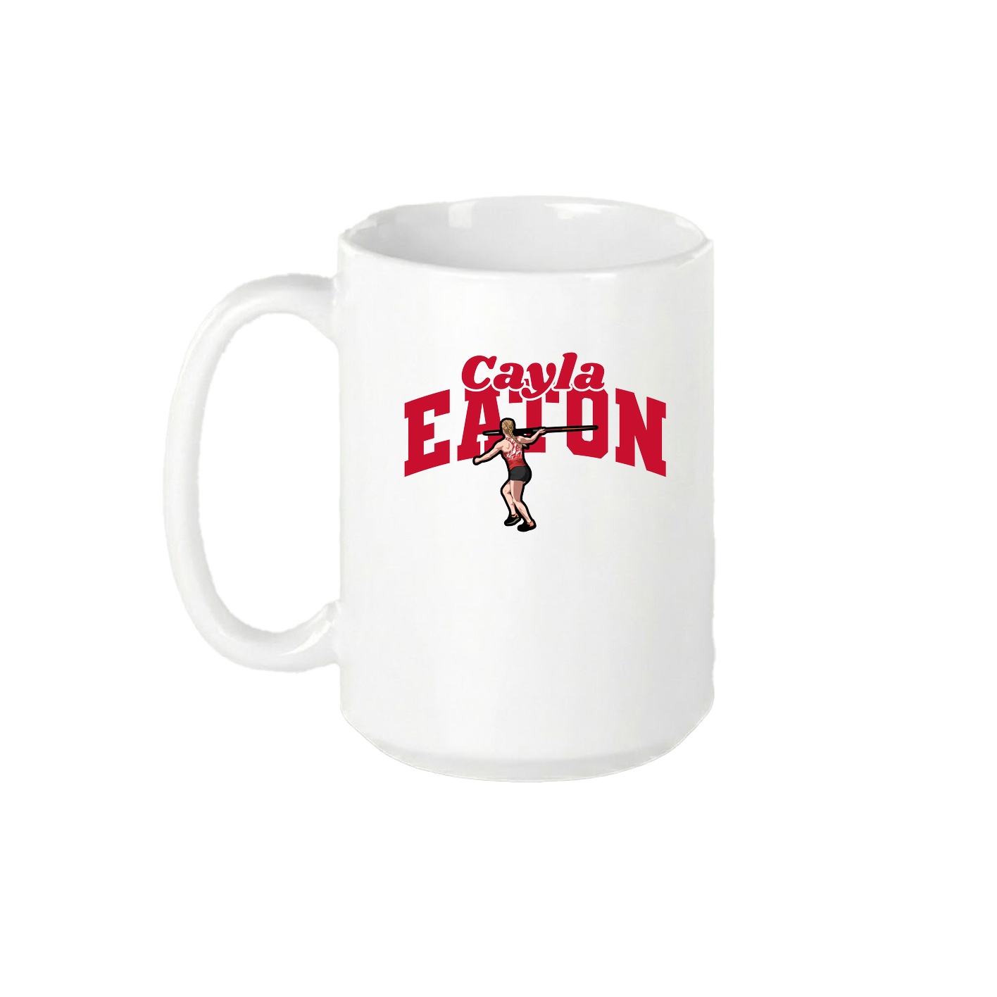 15oz Coffee Mug — Signature Arch in White