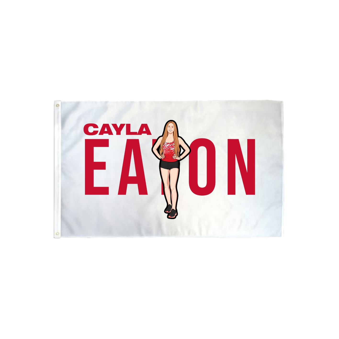3x5 Flag — Player Name in Classic