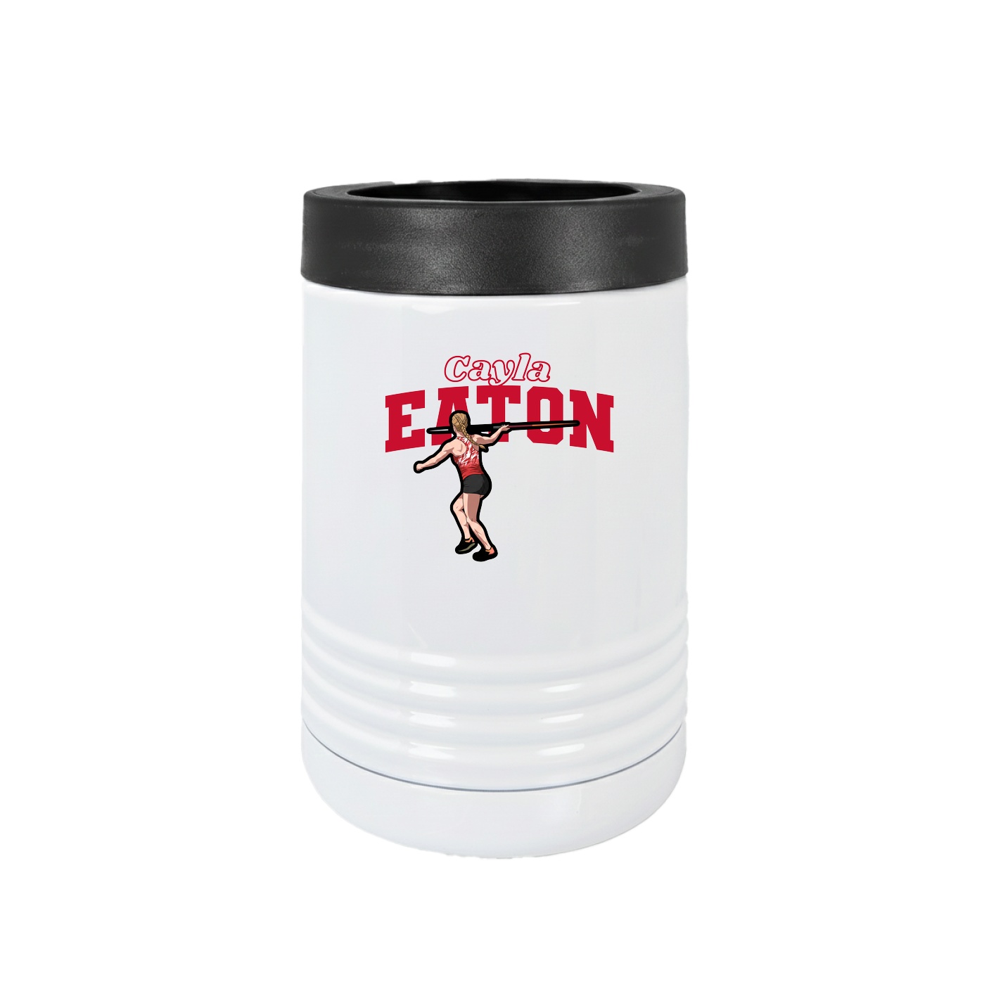 Beverage Holder — Name Arch in White