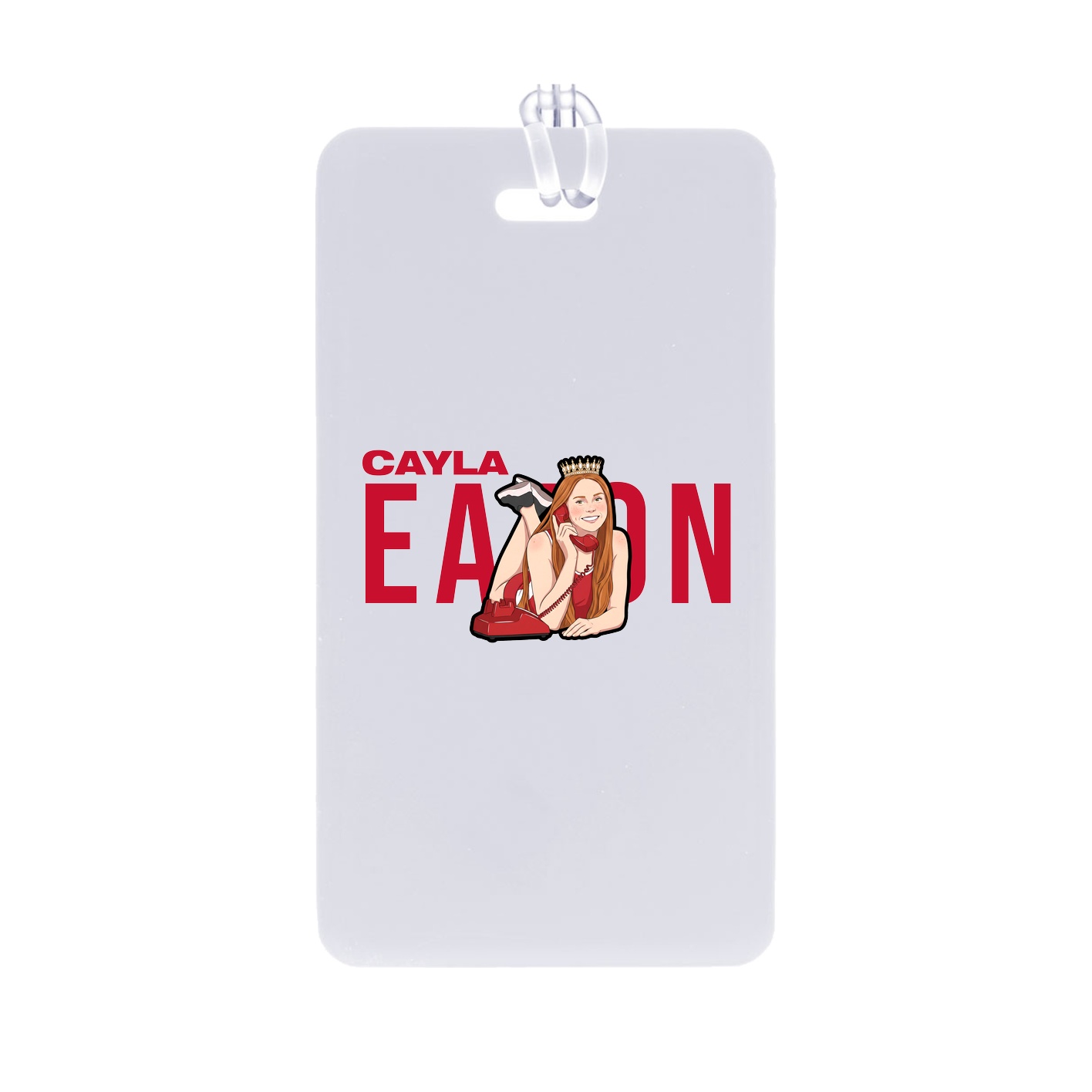 Bag Tag — Player Name in Classic