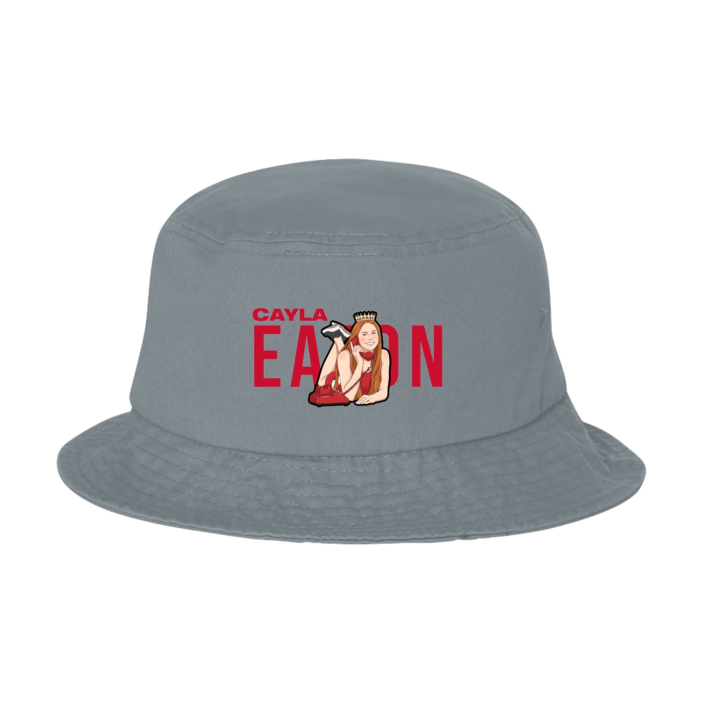 Bucket Cap — Player Name in Grey