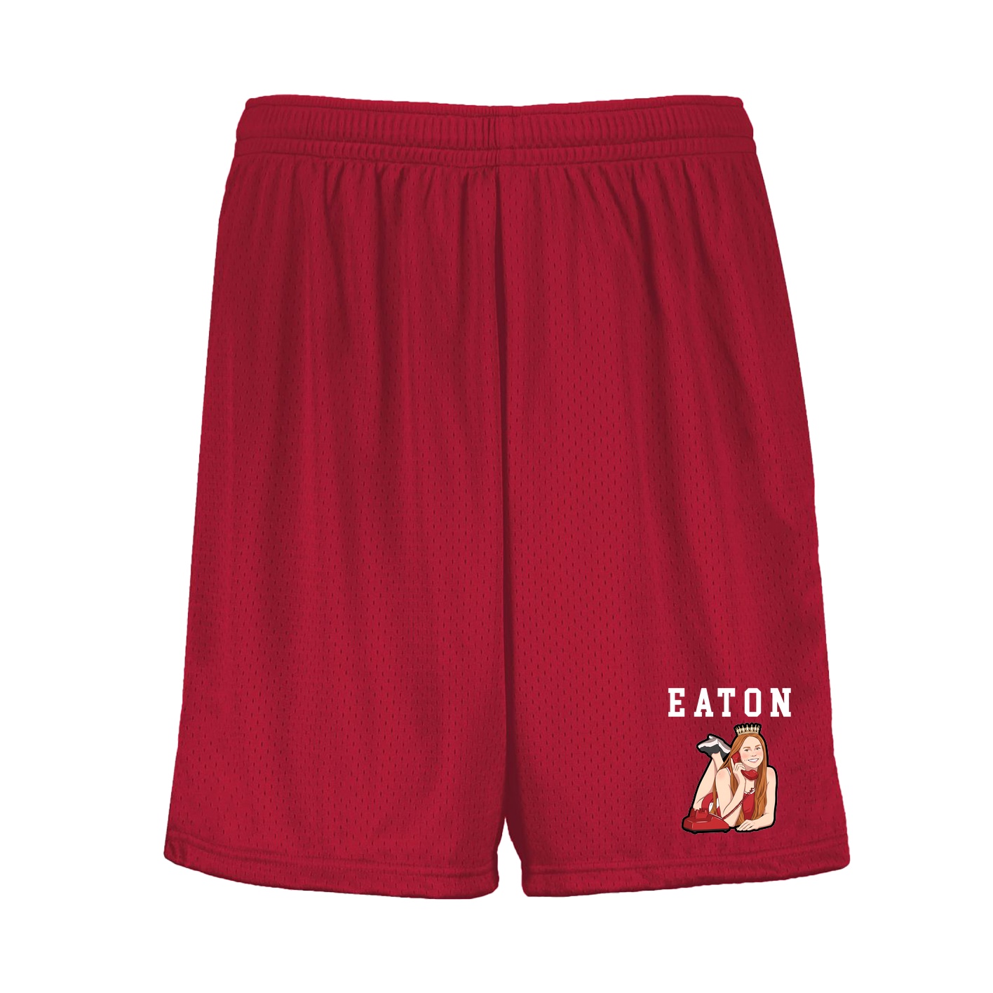 Shorts — Shirsey in Red