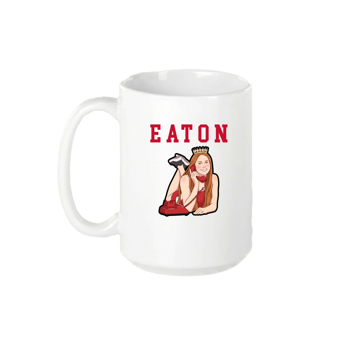 15oz Coffee Mug — Shirsey in White