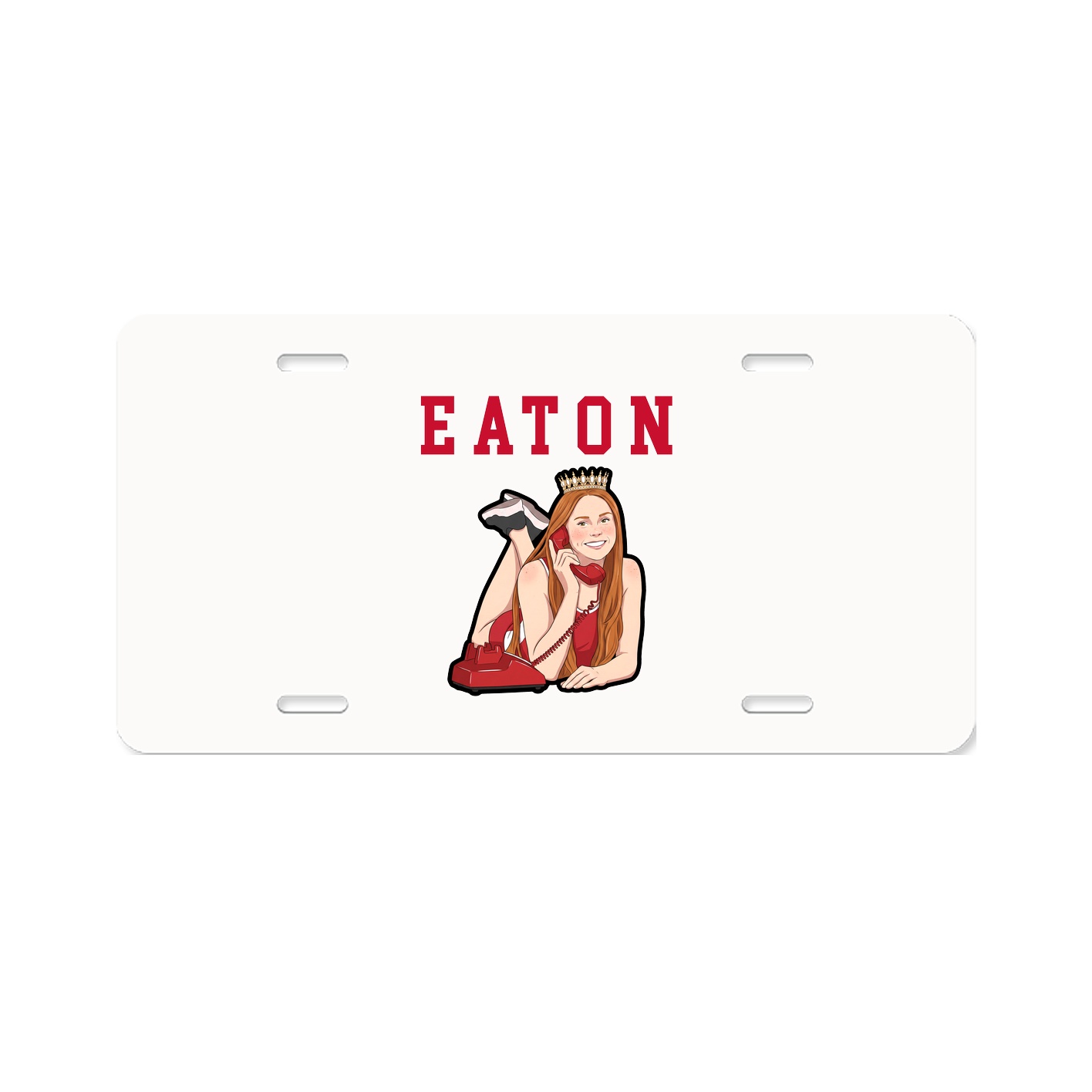 License Plate — Shirsey in Classic