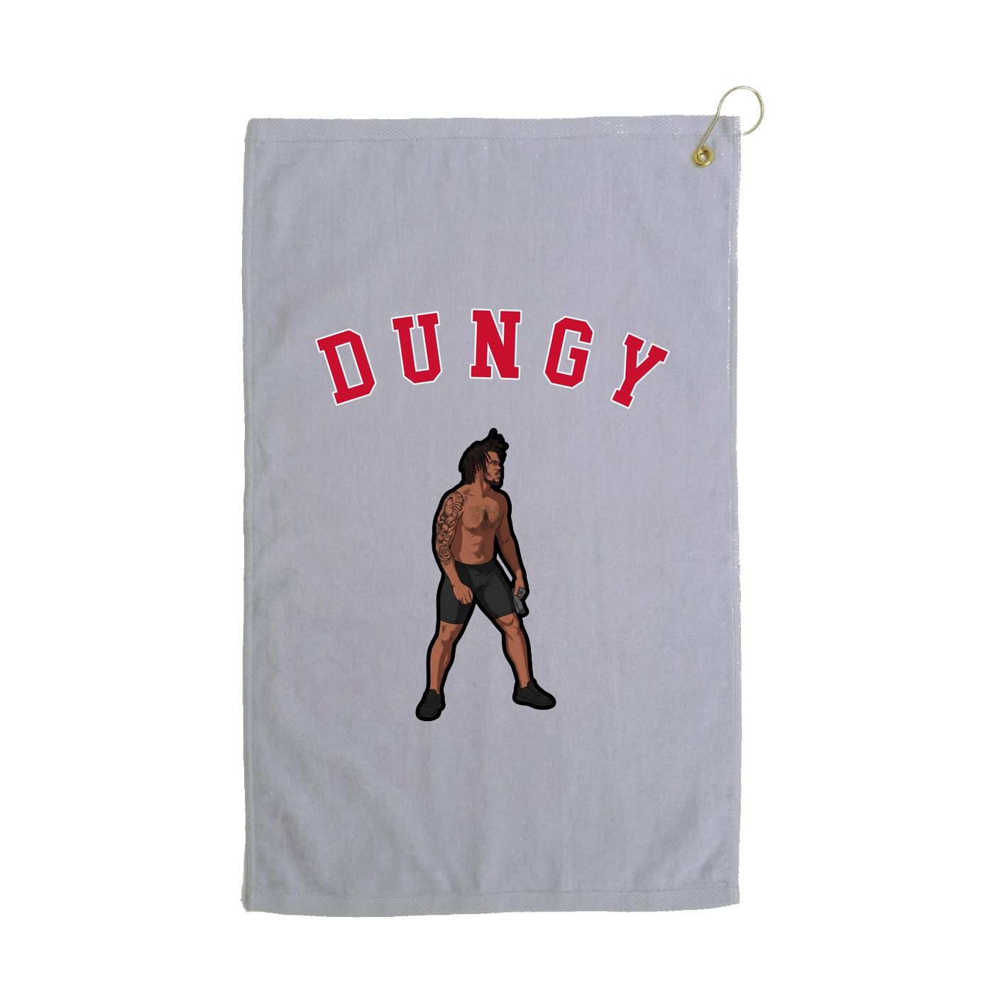 Golf Towel — Shirsey Arch in Grey