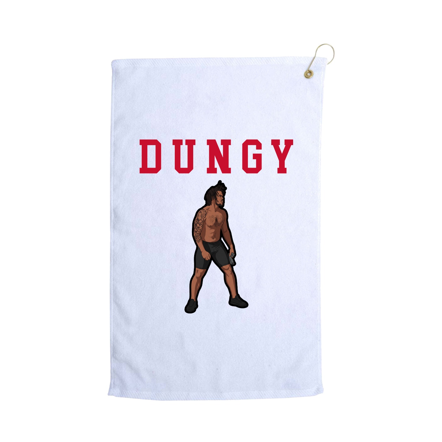 Golf Towel — Shirsey in White