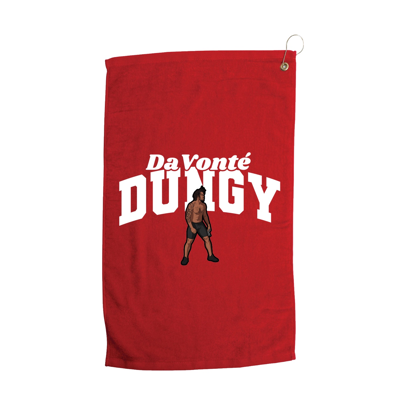 Golf Towel — Signature Arch in Red
