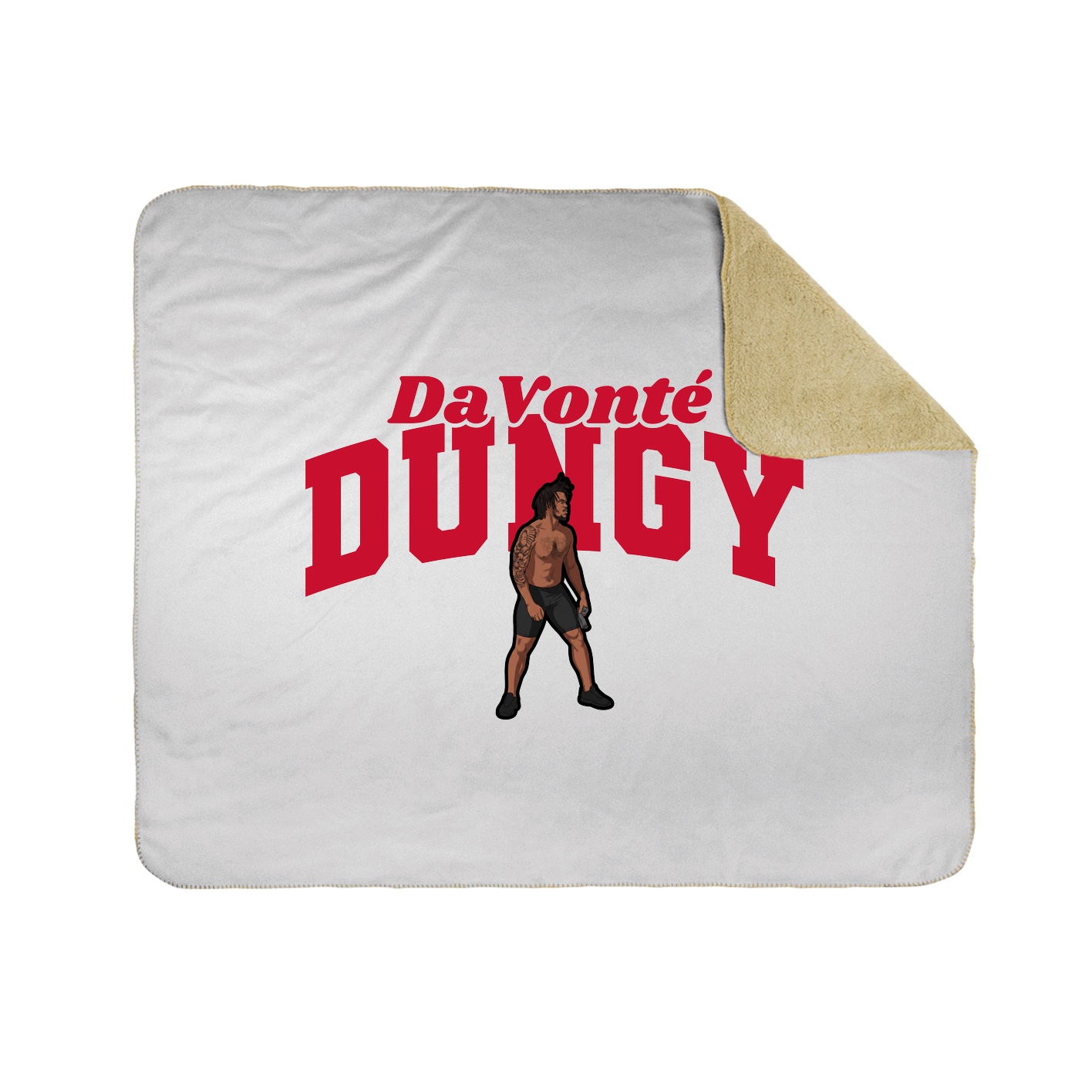 Throw Blanket — Signature Arch in White