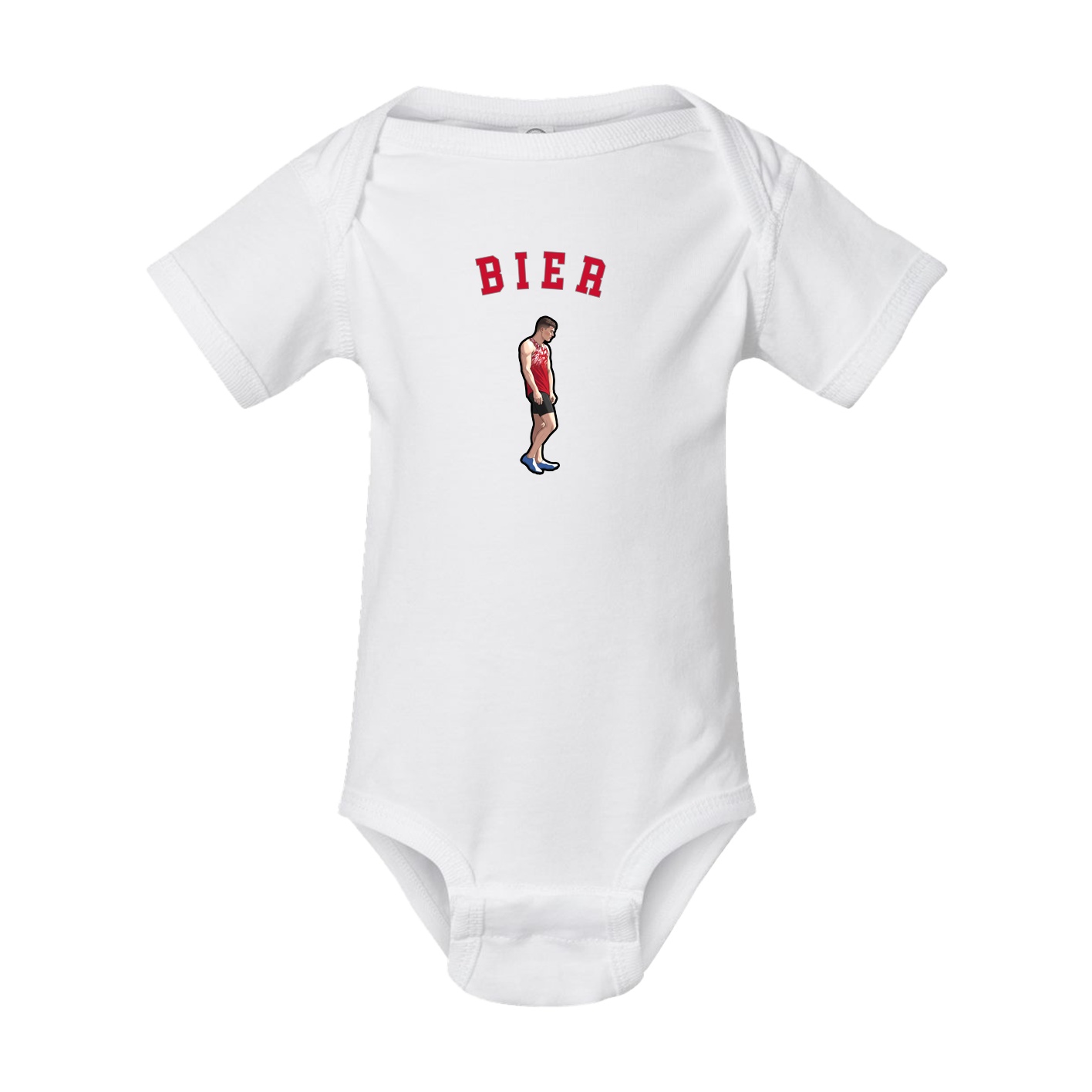 Baby Onesie — Shirsey Arch in White