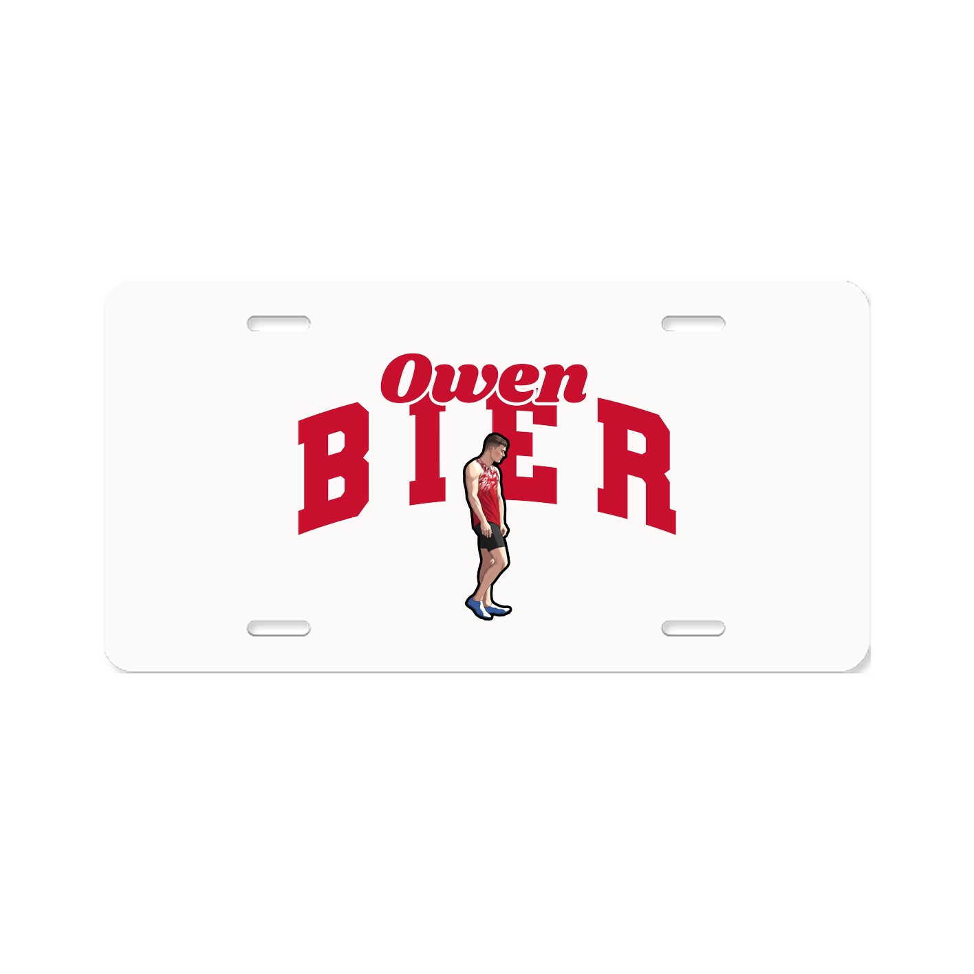 License Plate — Signature Arch in Classic