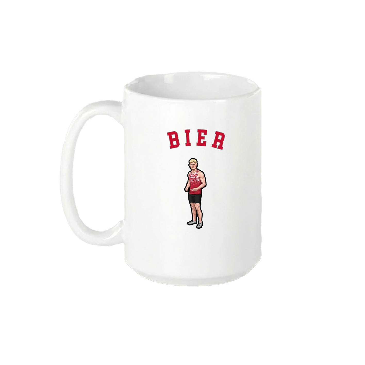 15oz Coffee Mug — Shirsey Arch in White