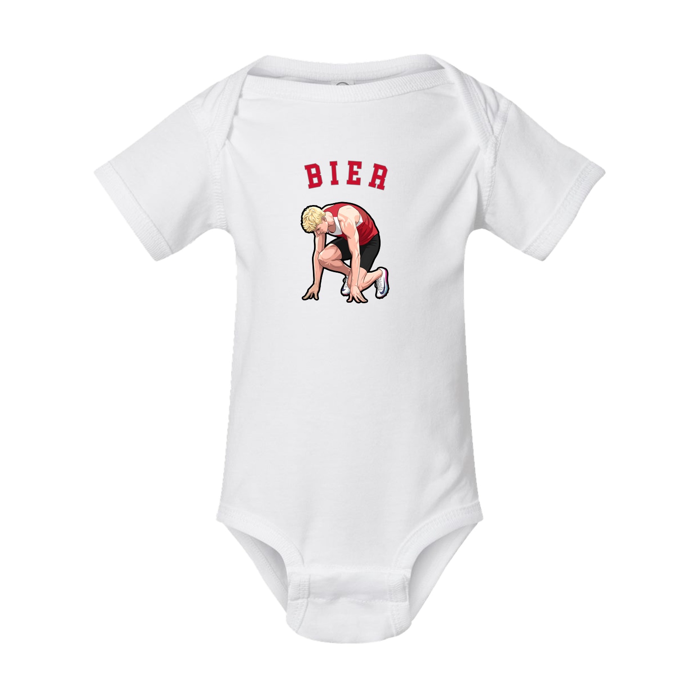 Baby Onesie — Shirsey Arch in White