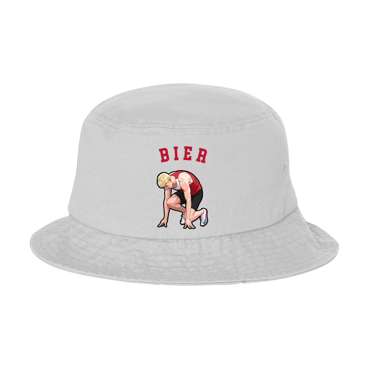 Bucket Cap — Shirsey Arch in White