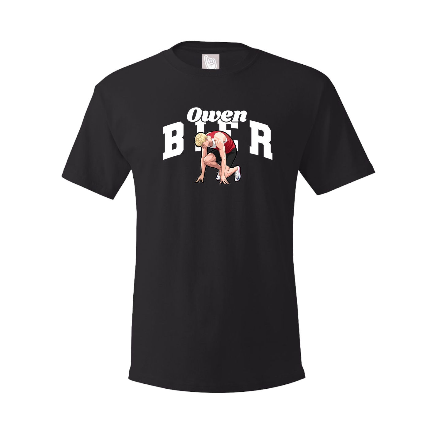 Tee — Signature Arch in Black