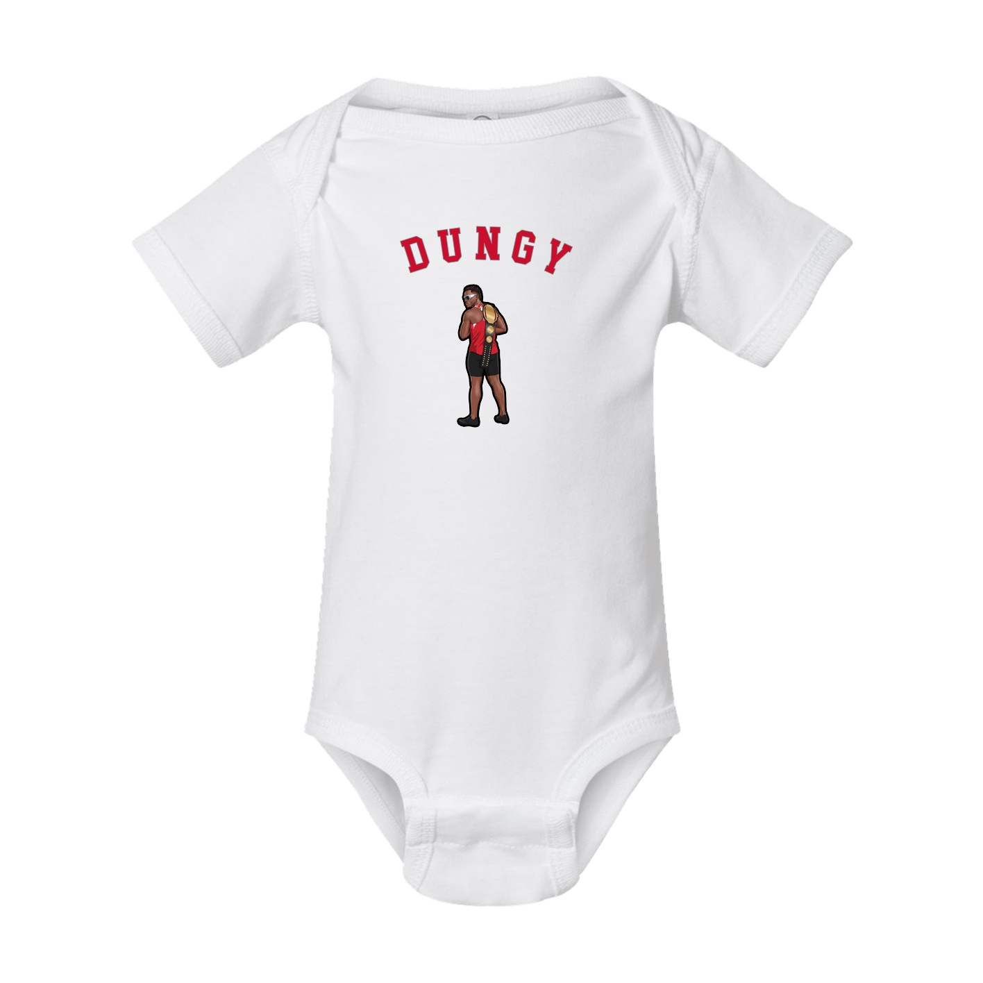 Baby Onesie — Shirsey Arch in White