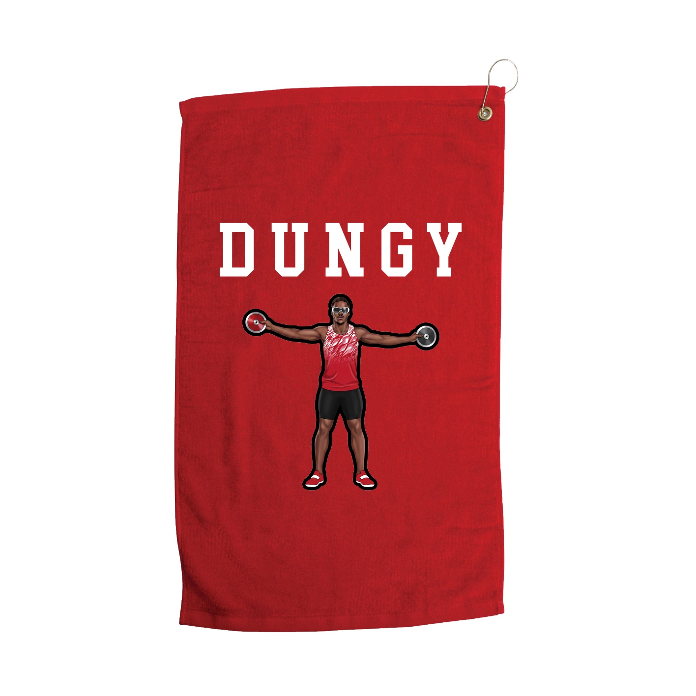 Golf Towel — Shirsey in Red