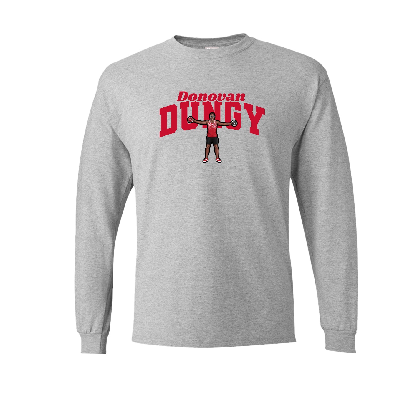 Long Sleeve Tee — Signature Arch in Grey
