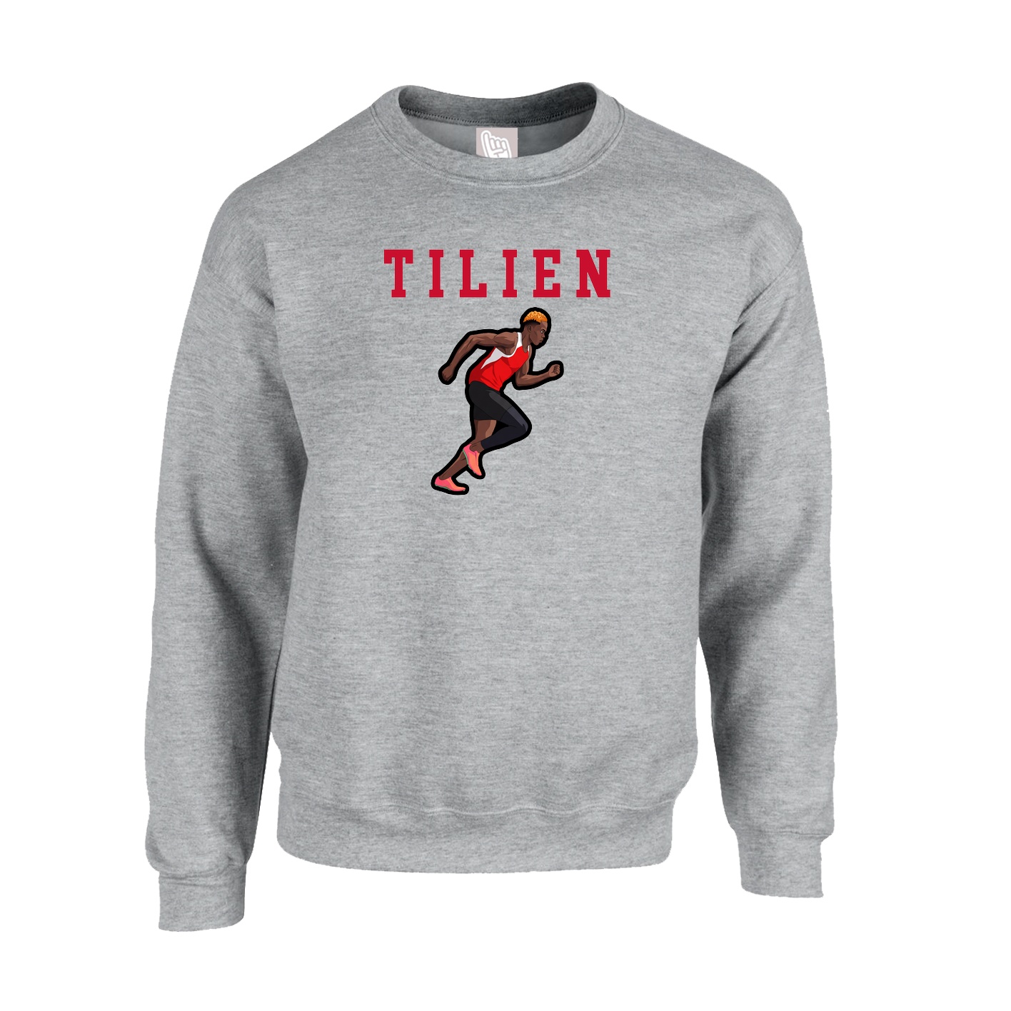Fleece Crew — Shirsey in Grey