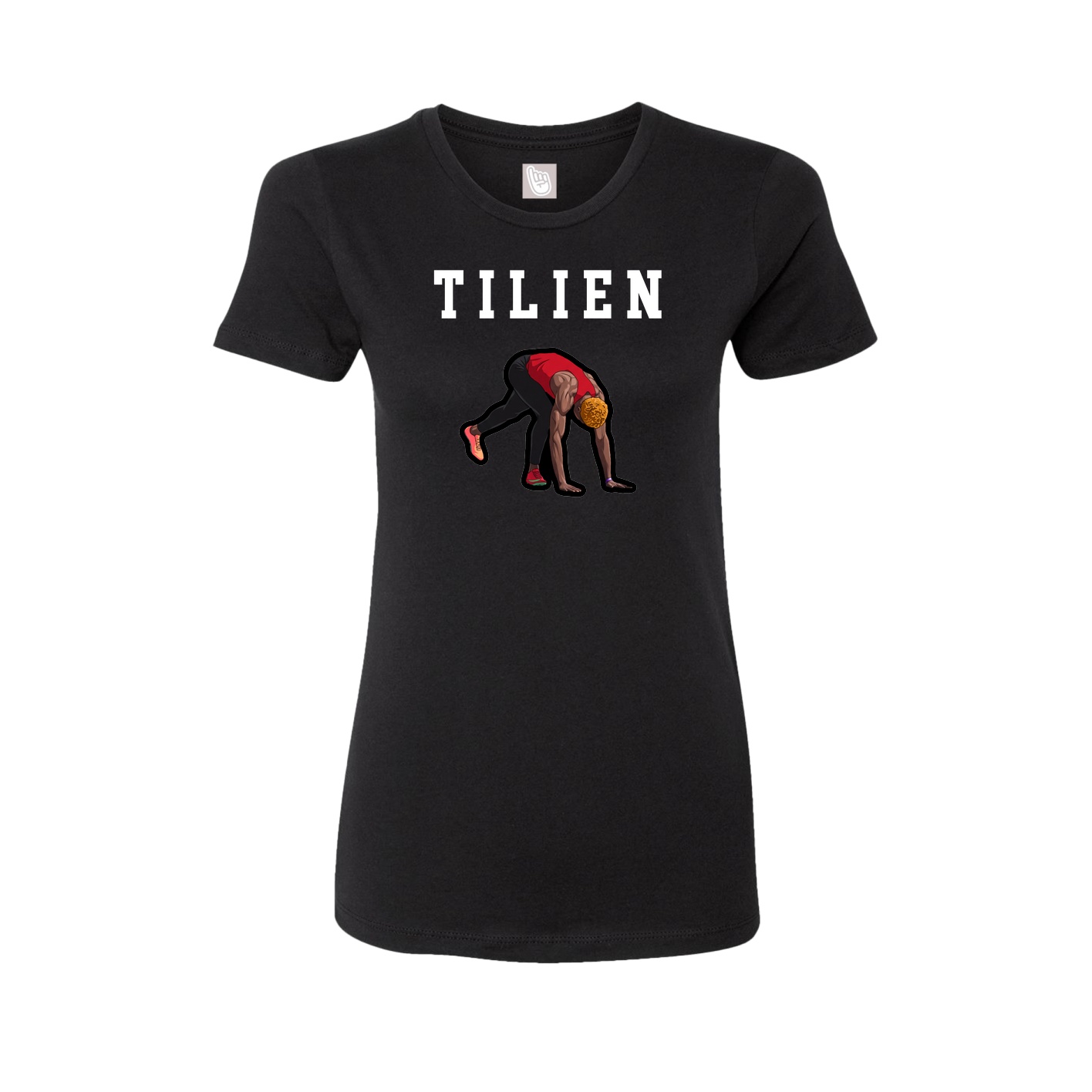 Fitted Women's Tee — Shirsey in Black