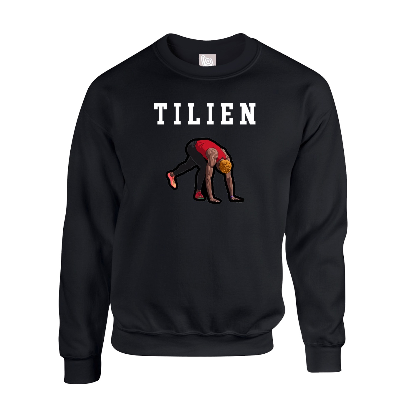 Fleece Crew — Shirsey in Black