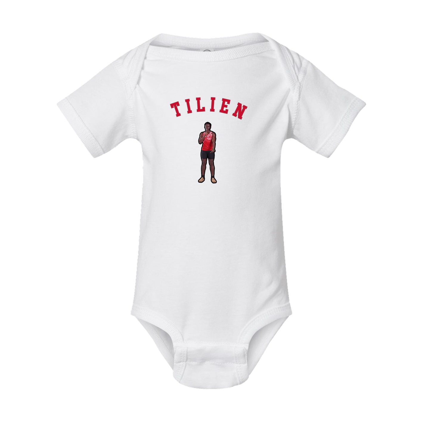 Baby Onesie — Shirsey Arch in White