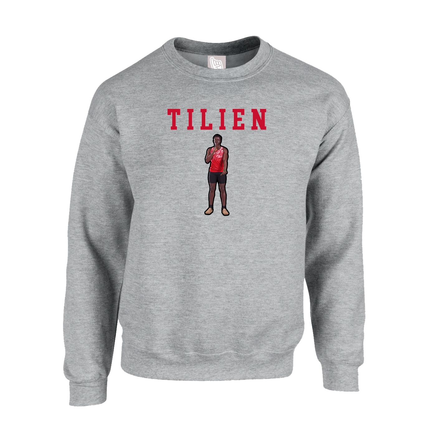 Fleece Crew — Shirsey in Grey