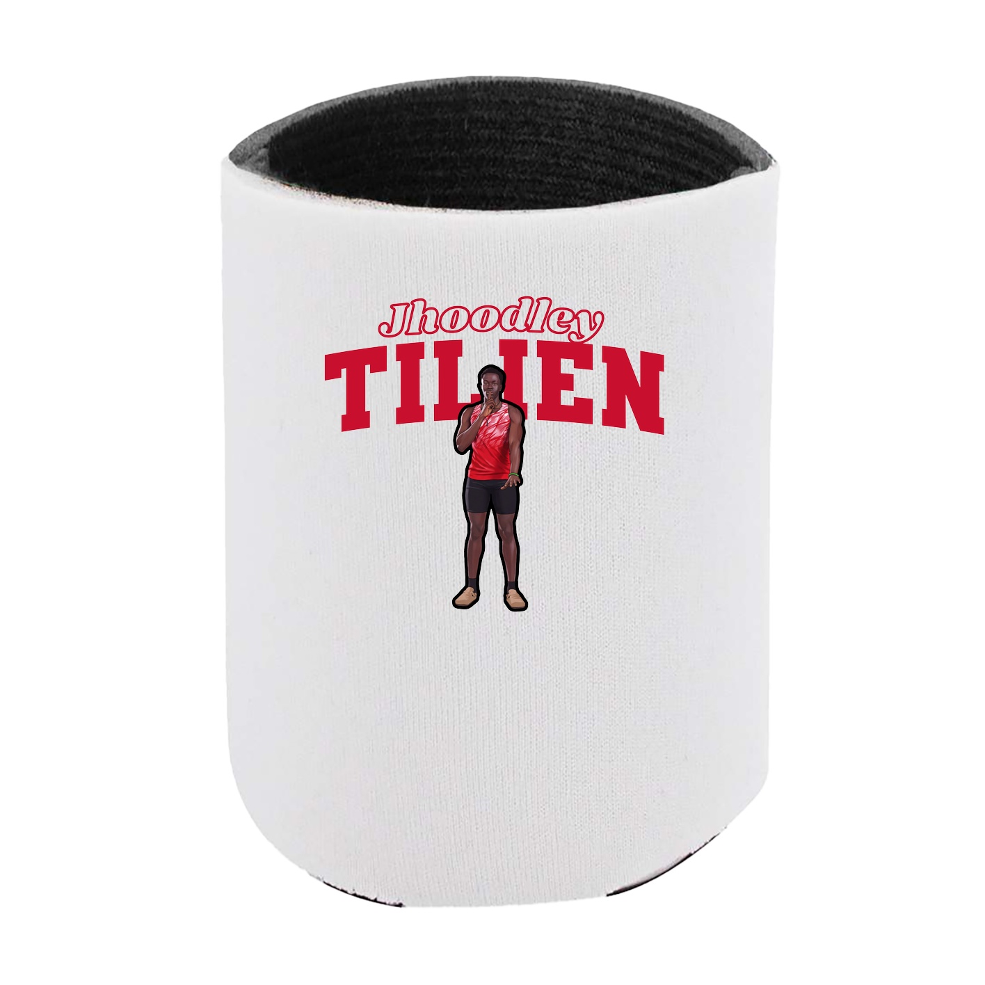 Can Holder — Name Arch in White