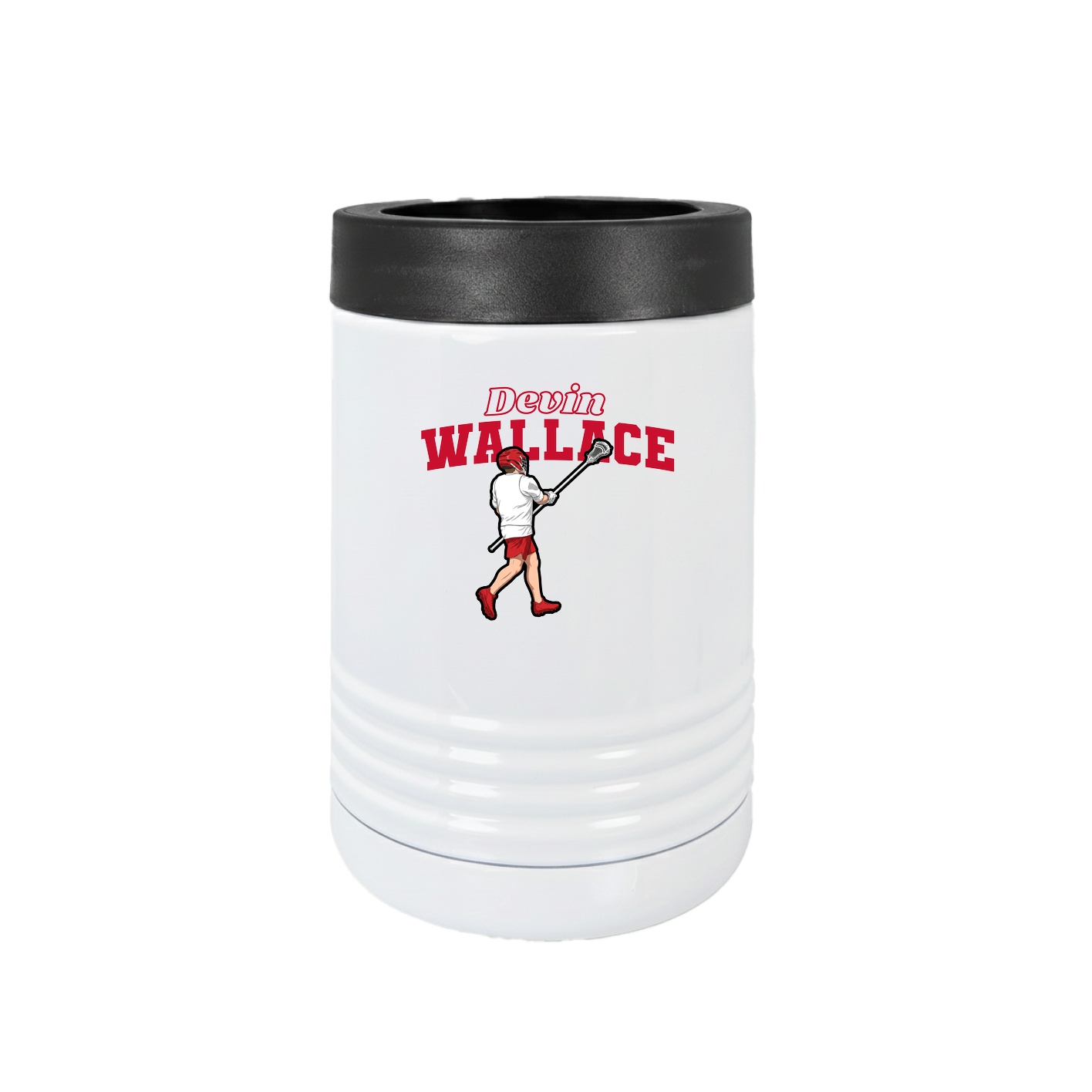 Beverage Holder — Name Arch in White