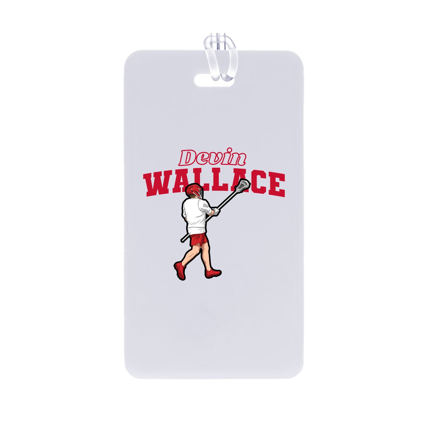 Bag Tag — Name Arch in Classic