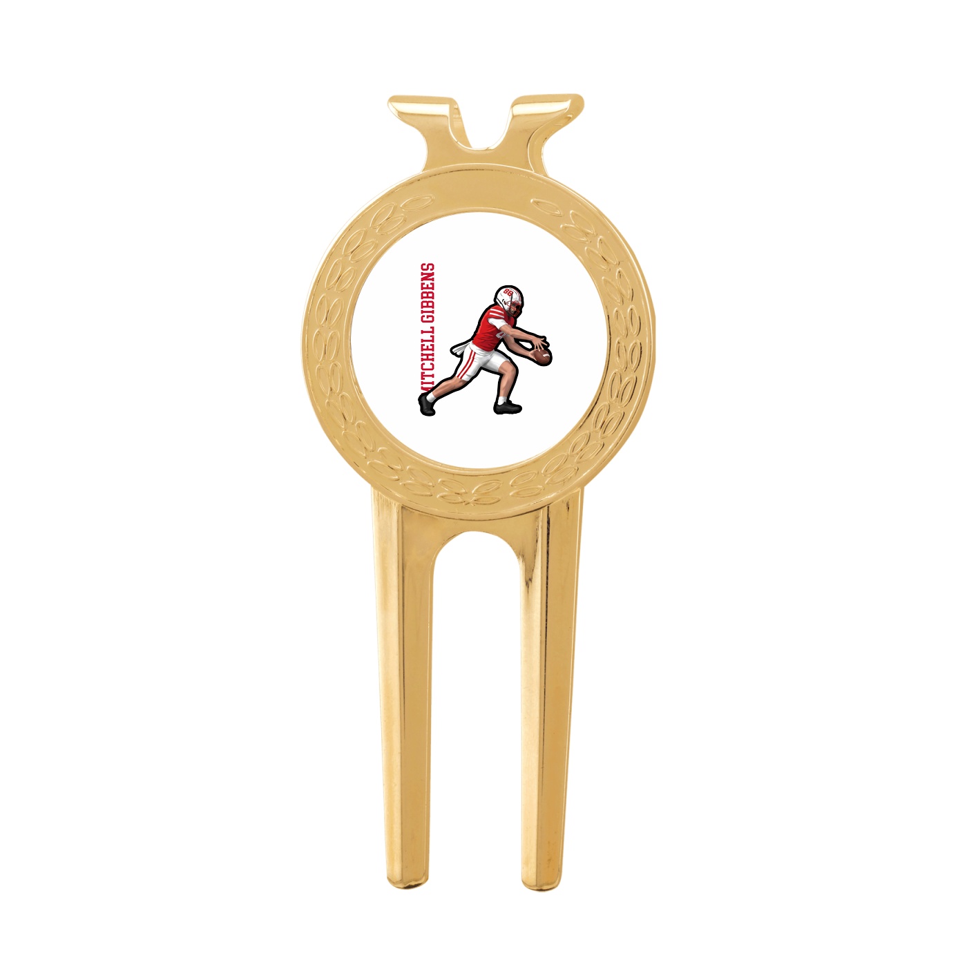 Divot Tool with Ball Marker — Name Vertical in Classic