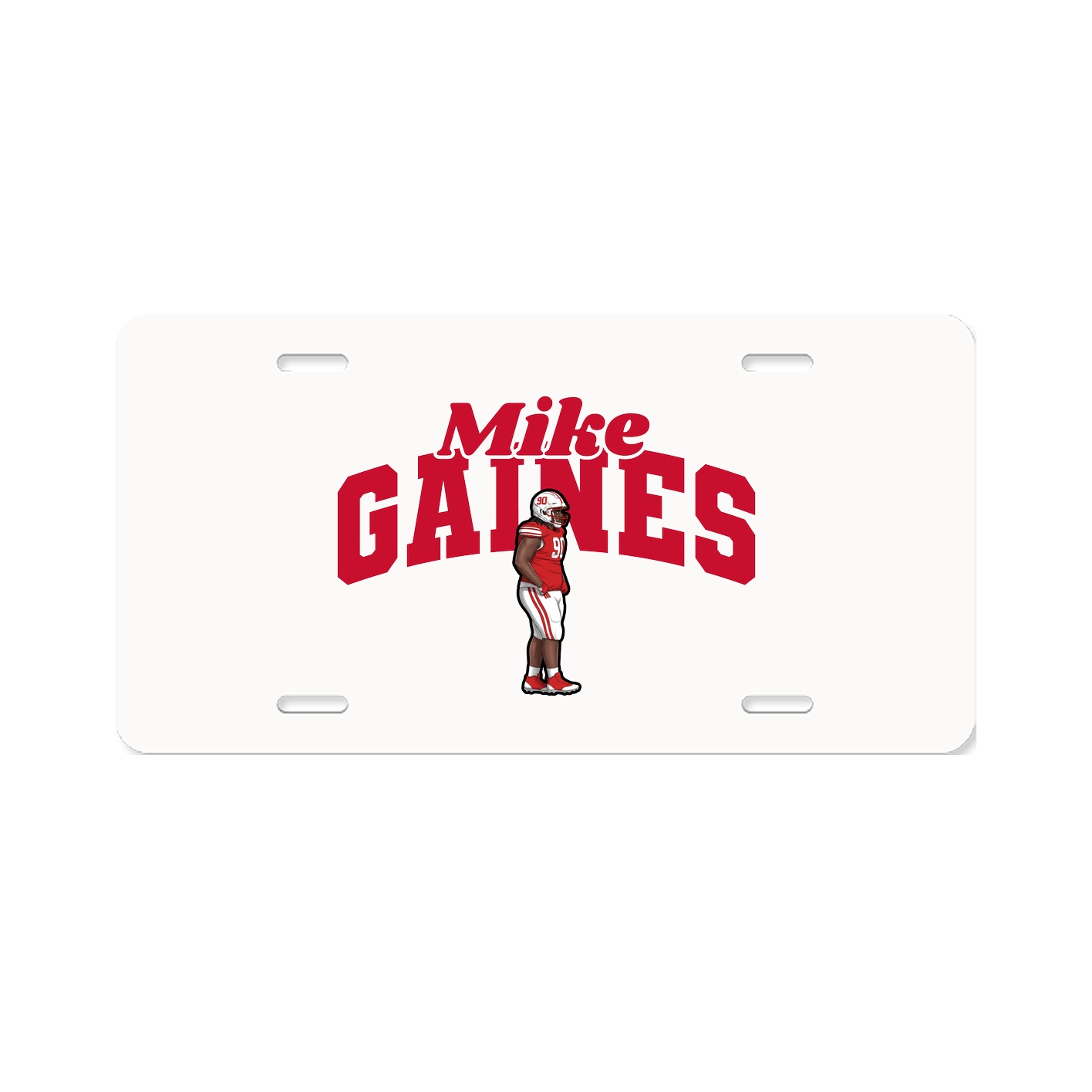 License Plate — Signature Arch in Classic