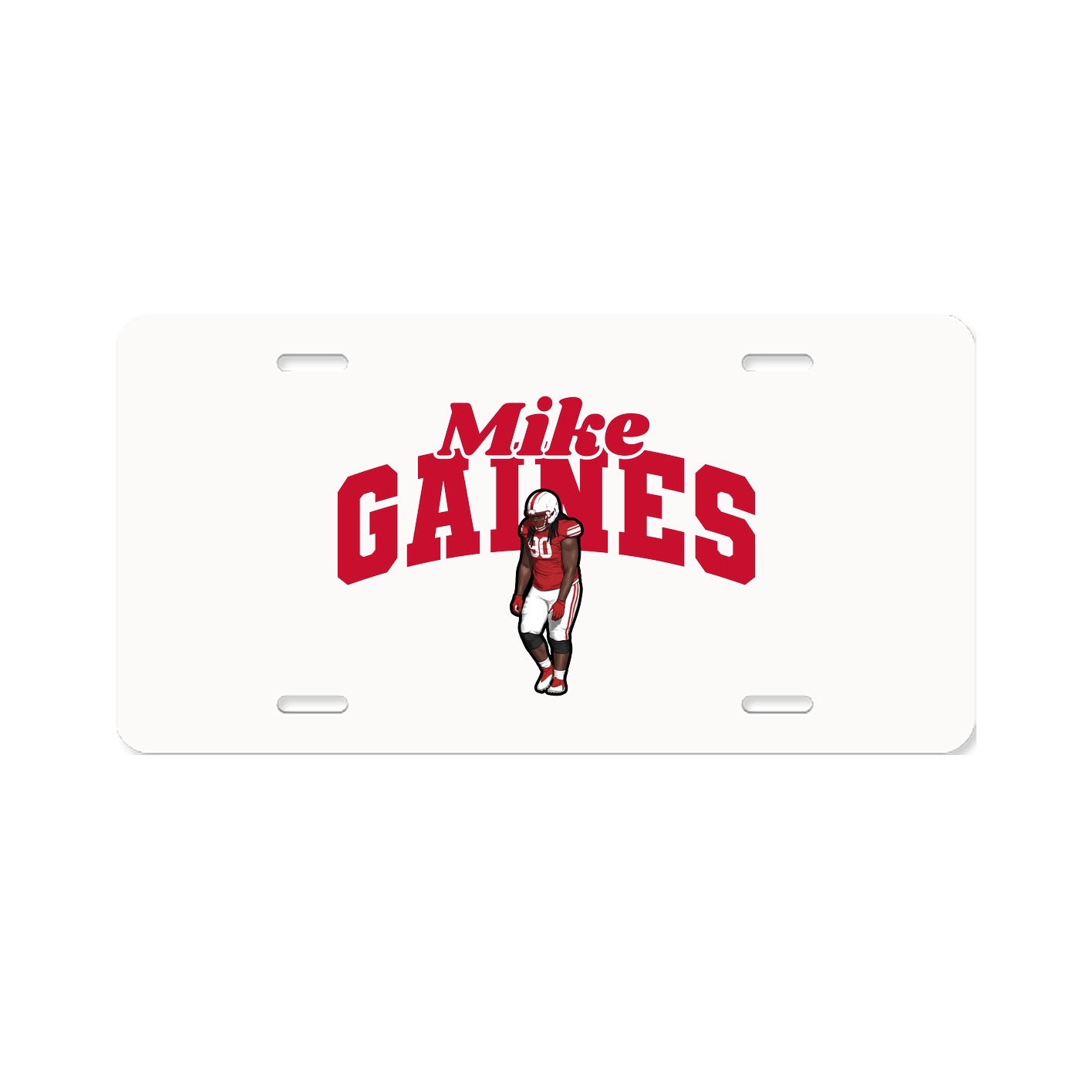 License Plate — Signature Arch in Classic