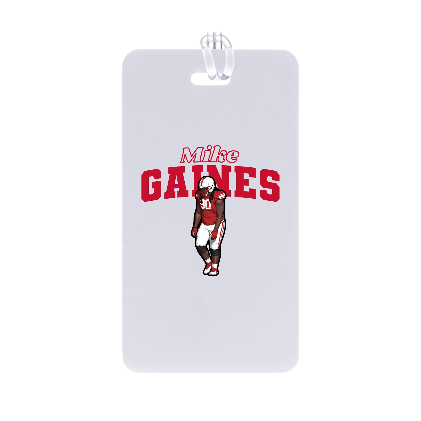 Bag Tag — Name Arch in Classic