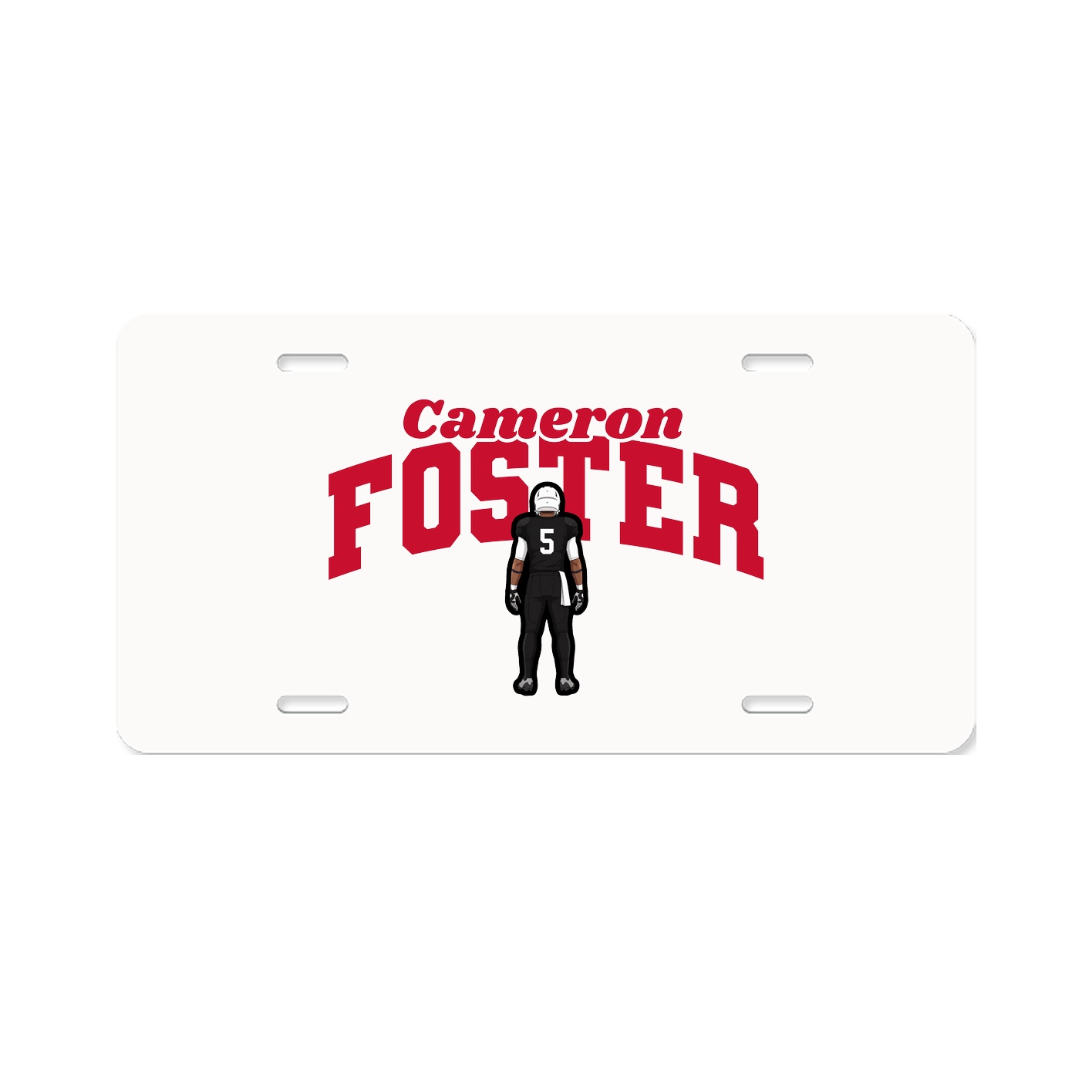 License Plate — Signature Arch in Classic