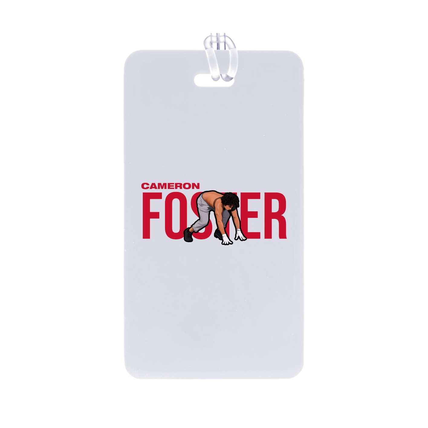 Bag Tag — Player Name in Classic