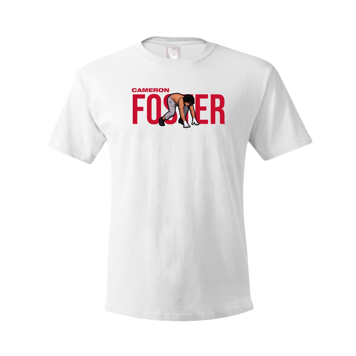 Tee — Player Name in White