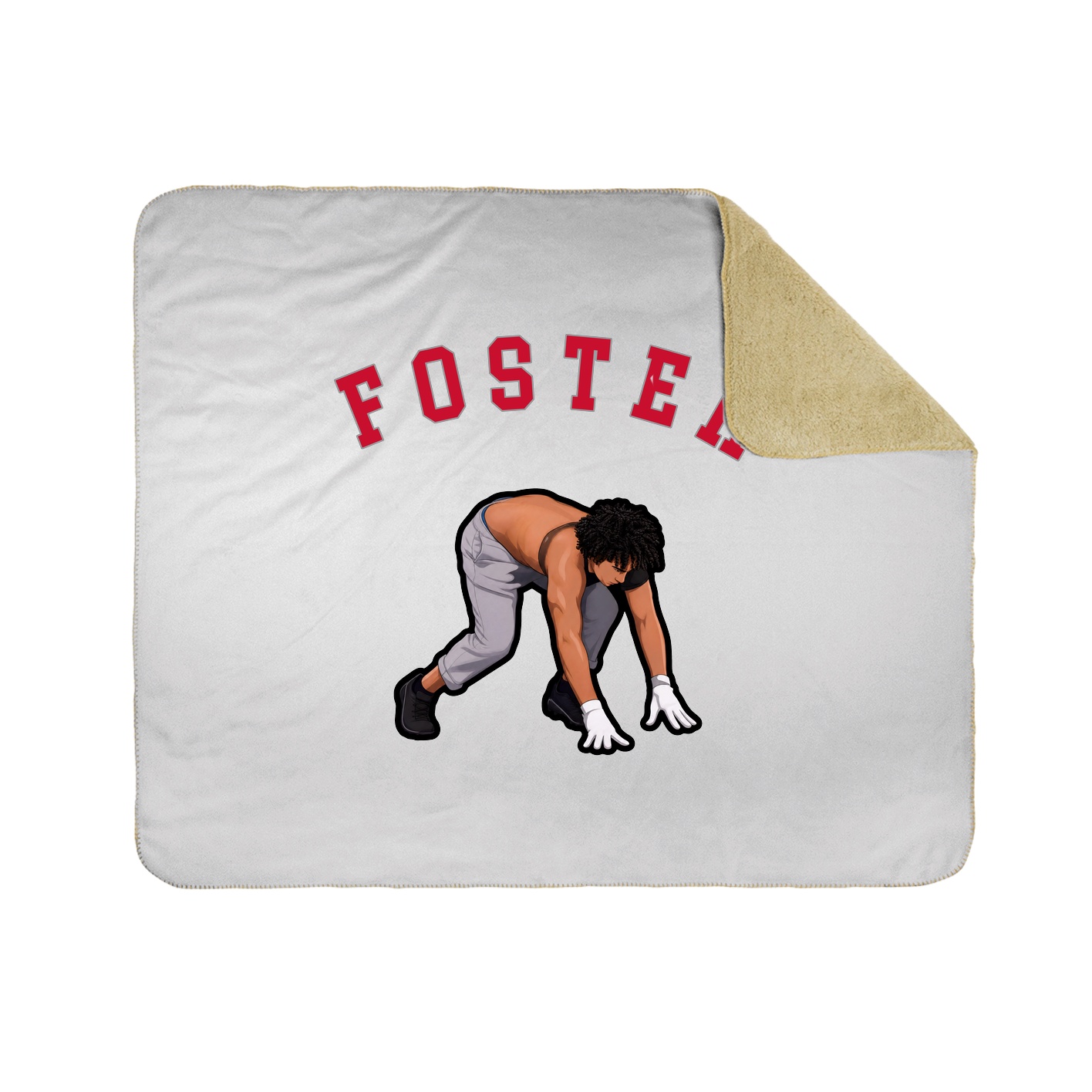 Throw Blanket — Shirsey Arch in White