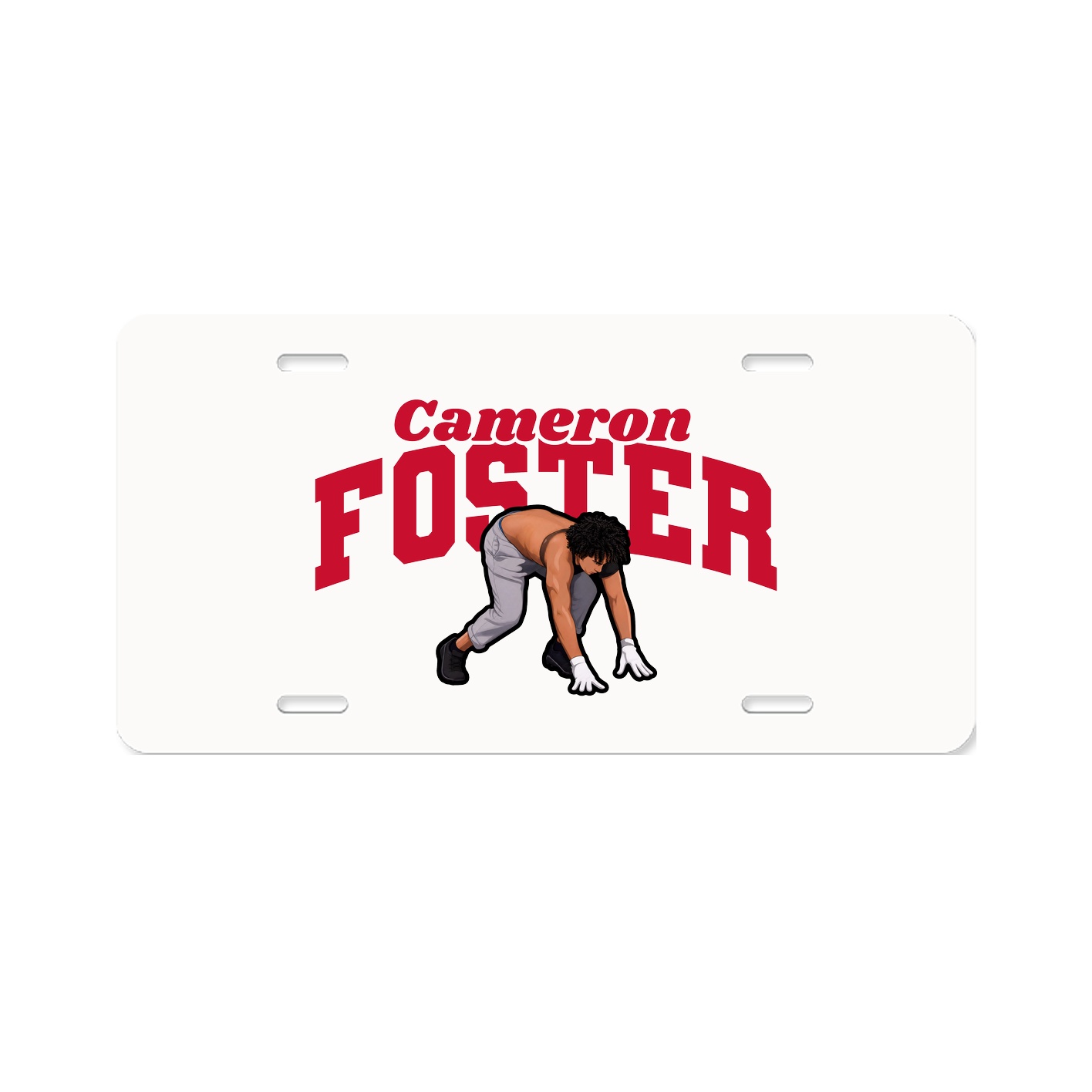 License Plate — Signature Arch in Classic