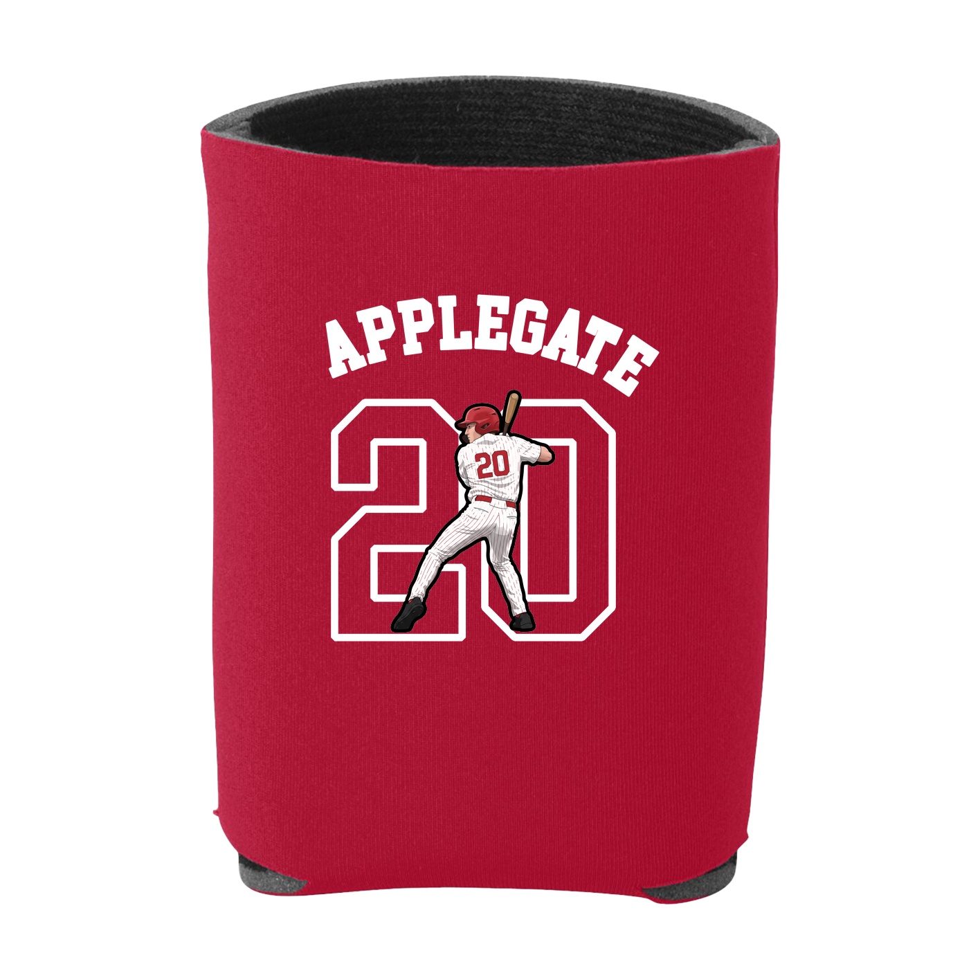 Can Holder — Shirsey Arch in Red
