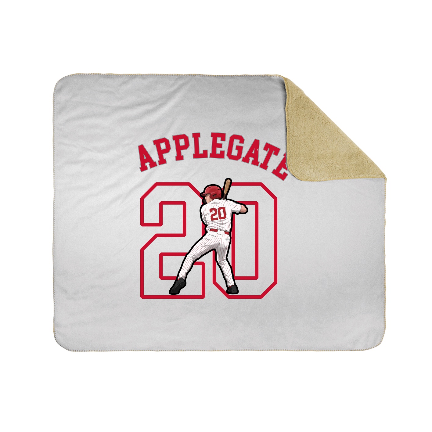 Throw Blanket — Shirsey Arch in White