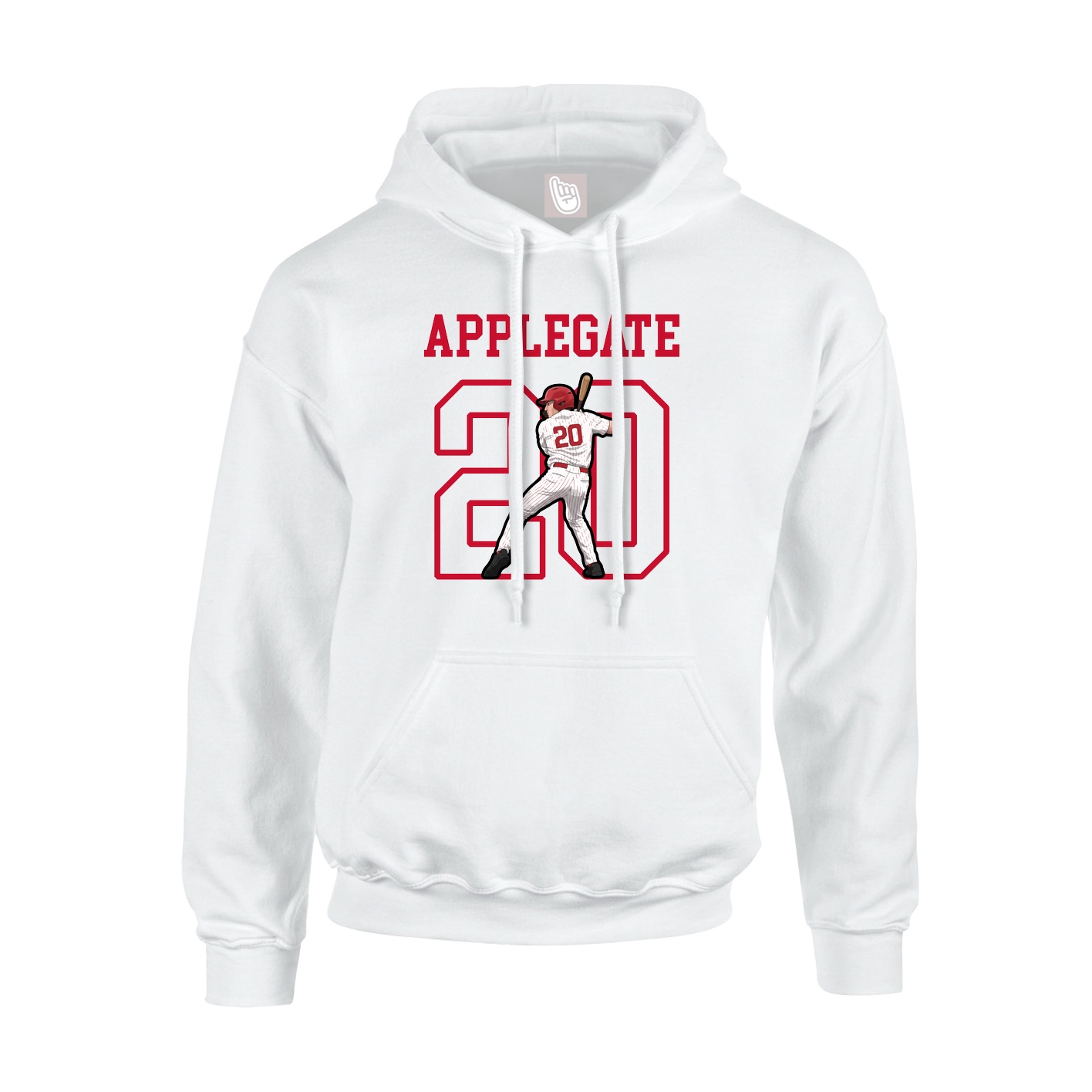 Youth Hoodie — Shirsey in White