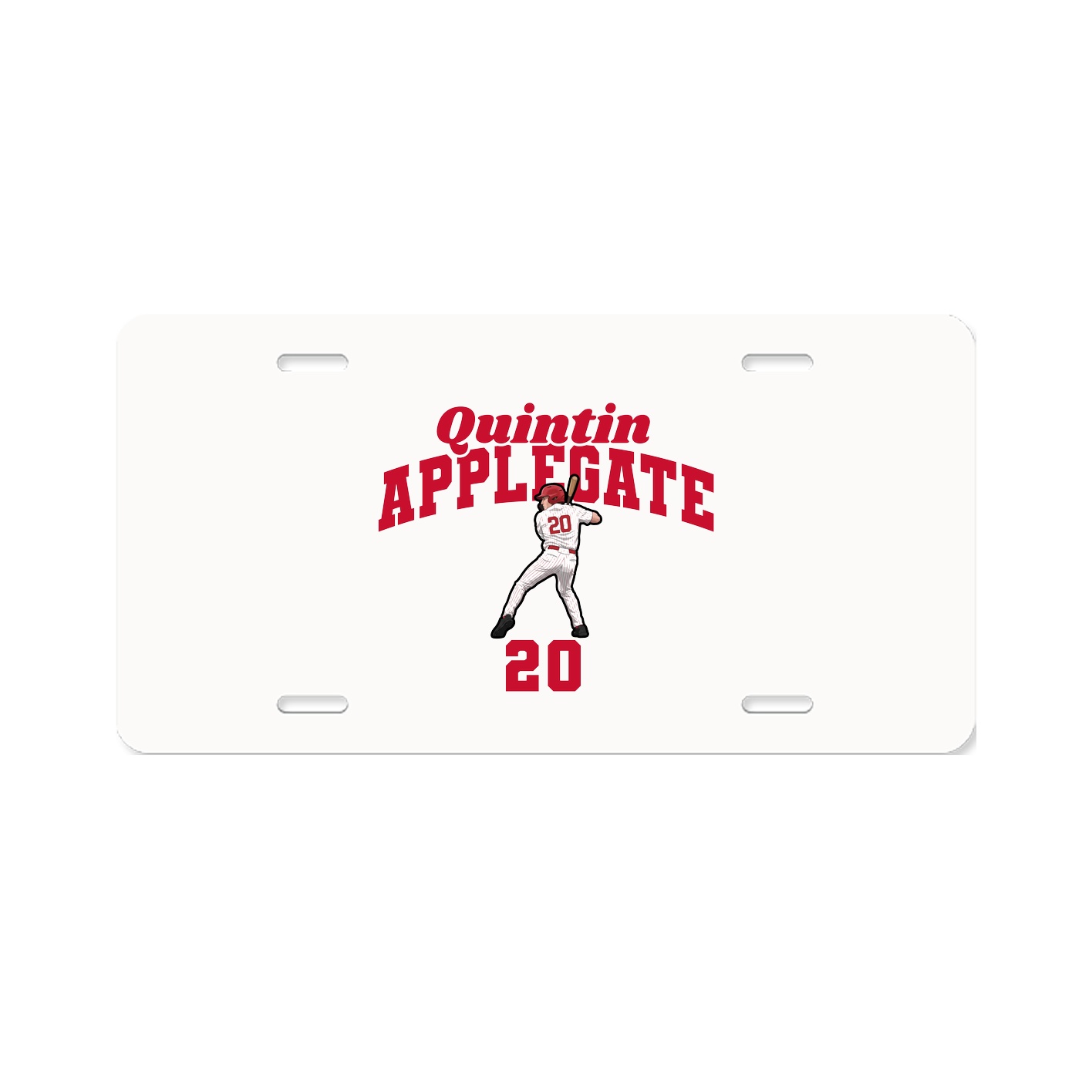 License Plate — Signature Arch in Classic