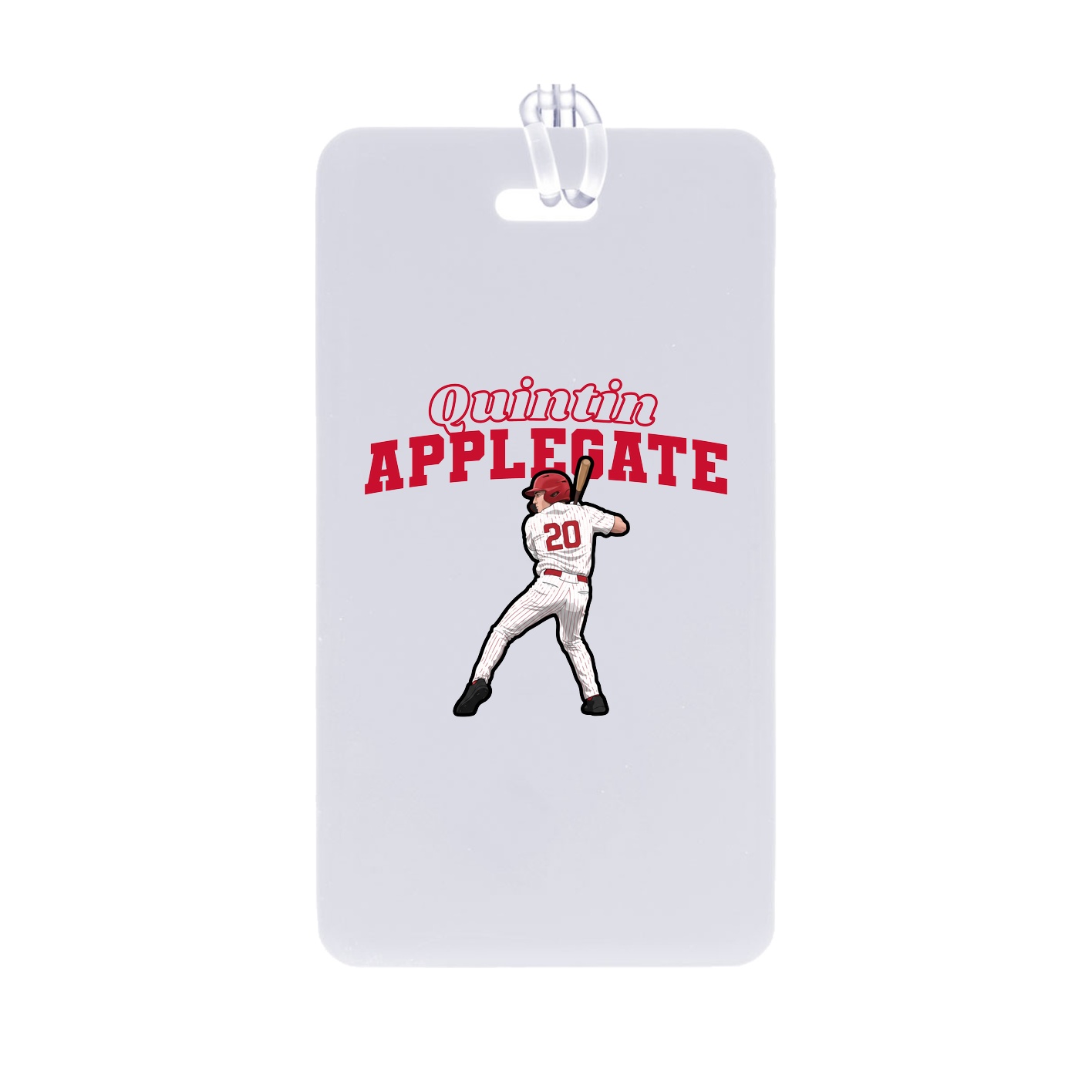 Bag Tag — Name Arch in Classic
