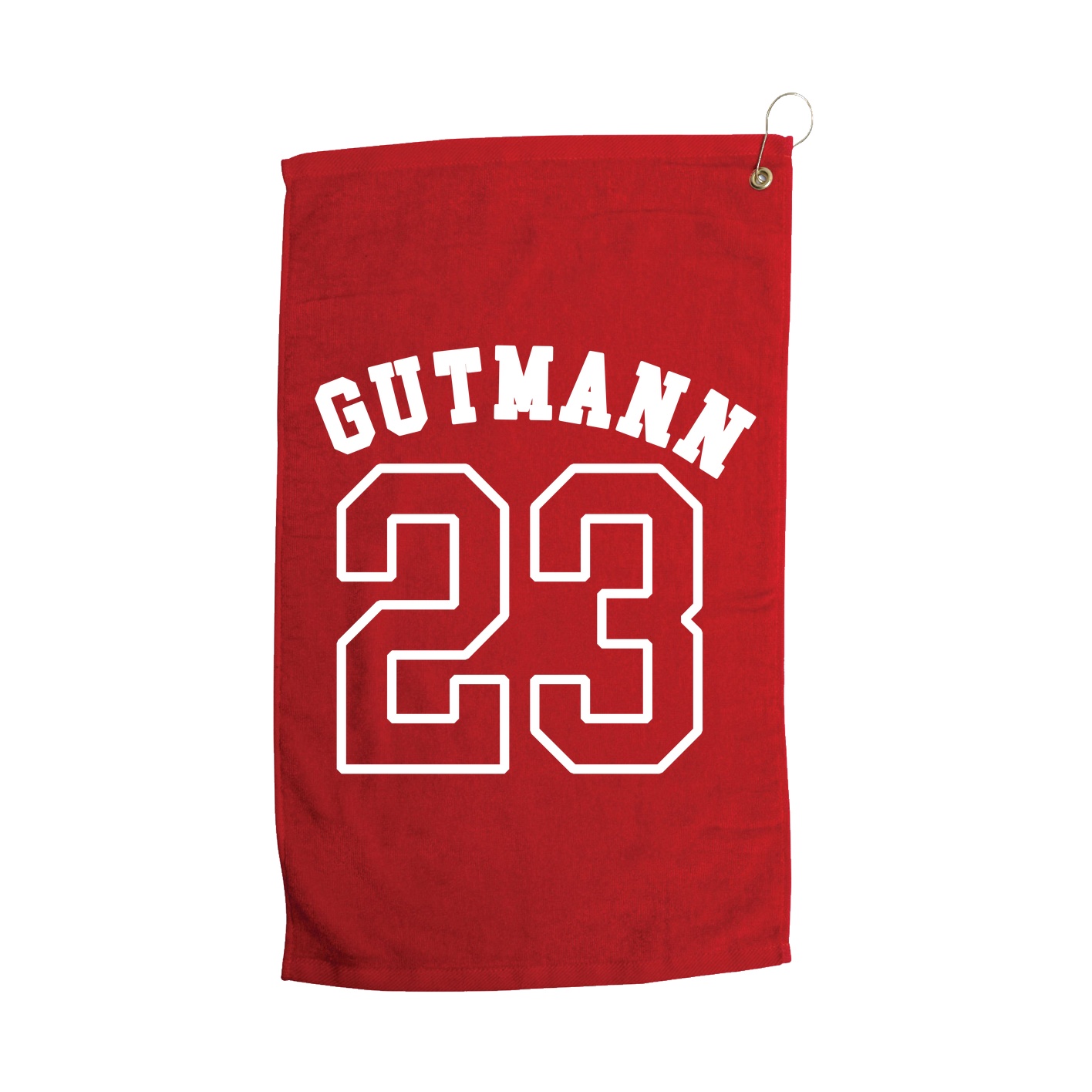 Golf Towel — Shirsey Arch in Red