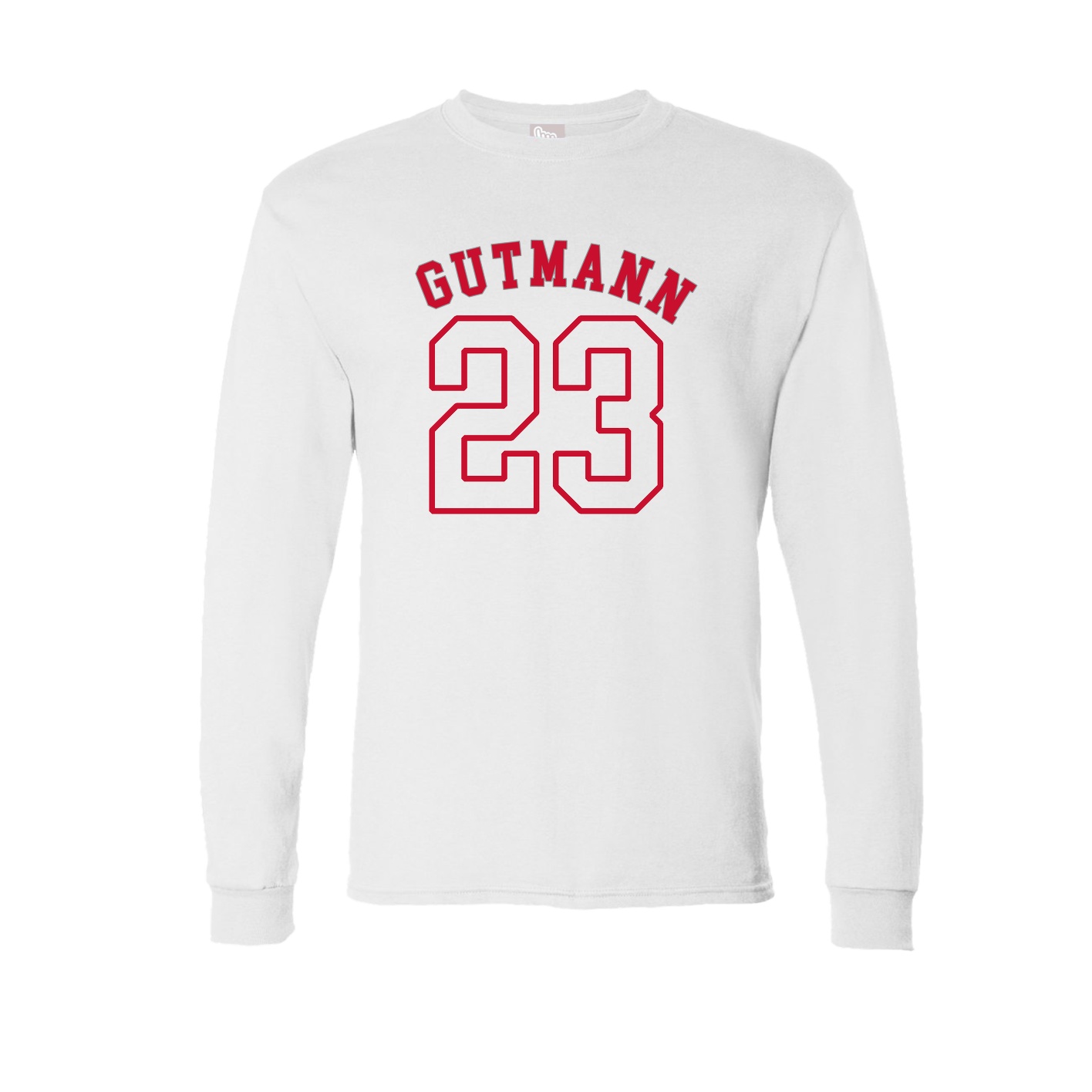 Long Sleeve Tee — Shirsey Arch in White