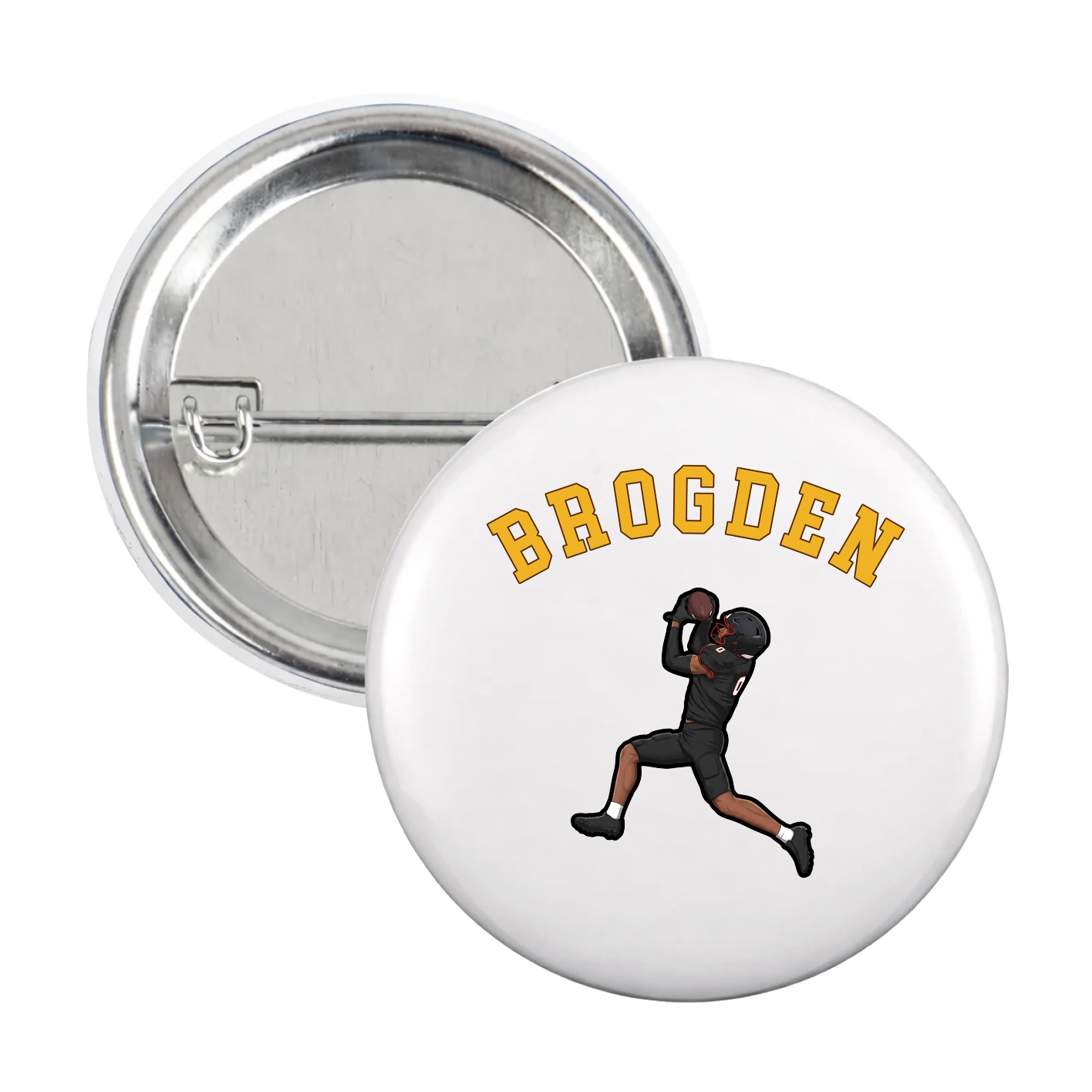 Game Day Button — Shirsey Arch in White