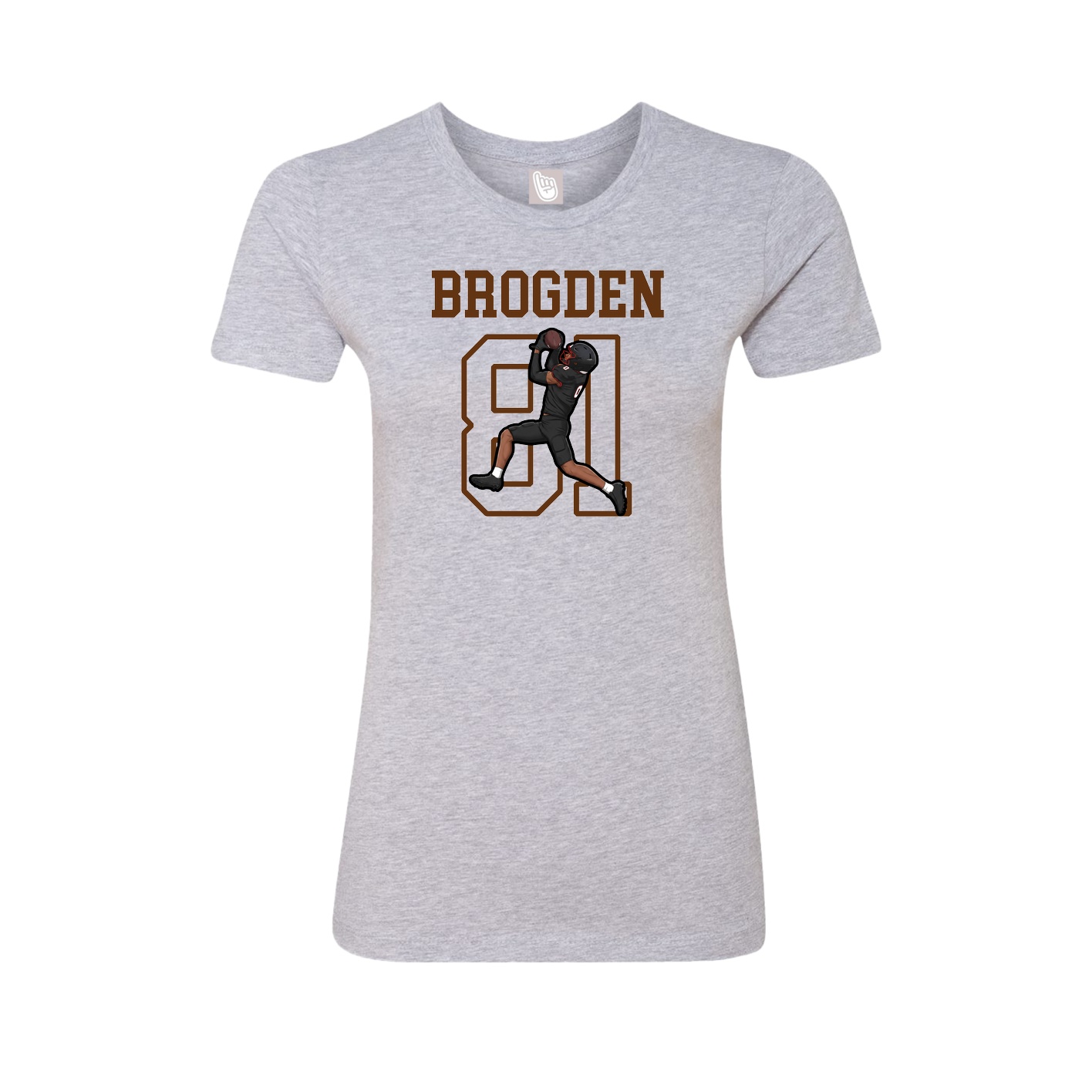 Fitted Women's Tee — Shirsey in Grey